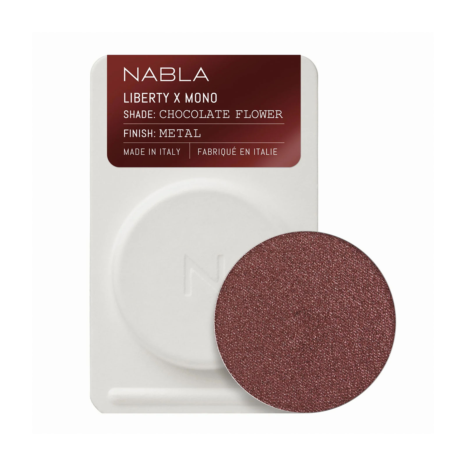 Liberty X Mono Chocolate flower - metal