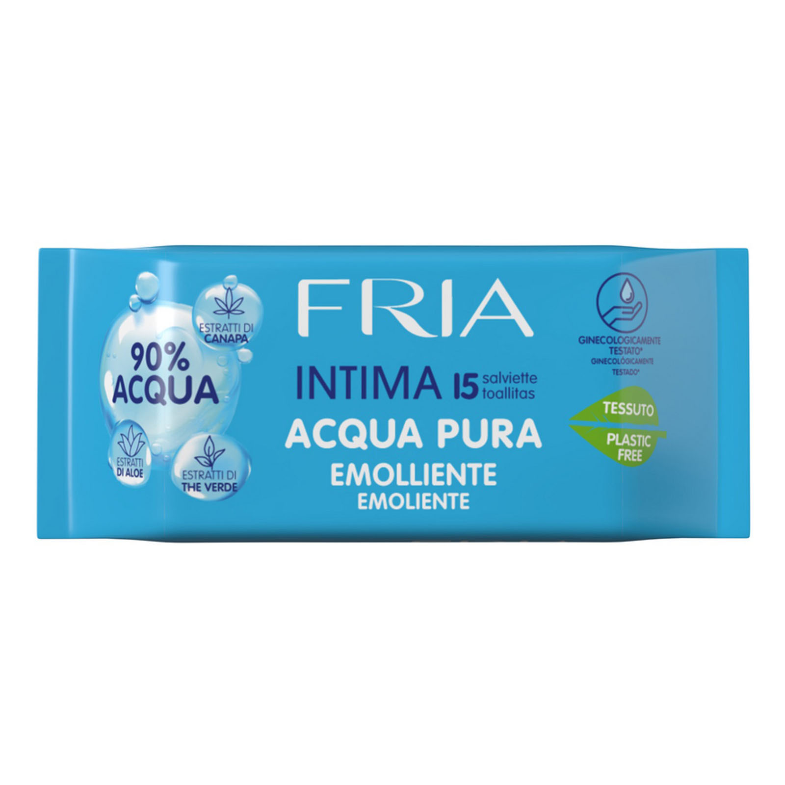 Salviette Intime - Acqua Pura 15pz