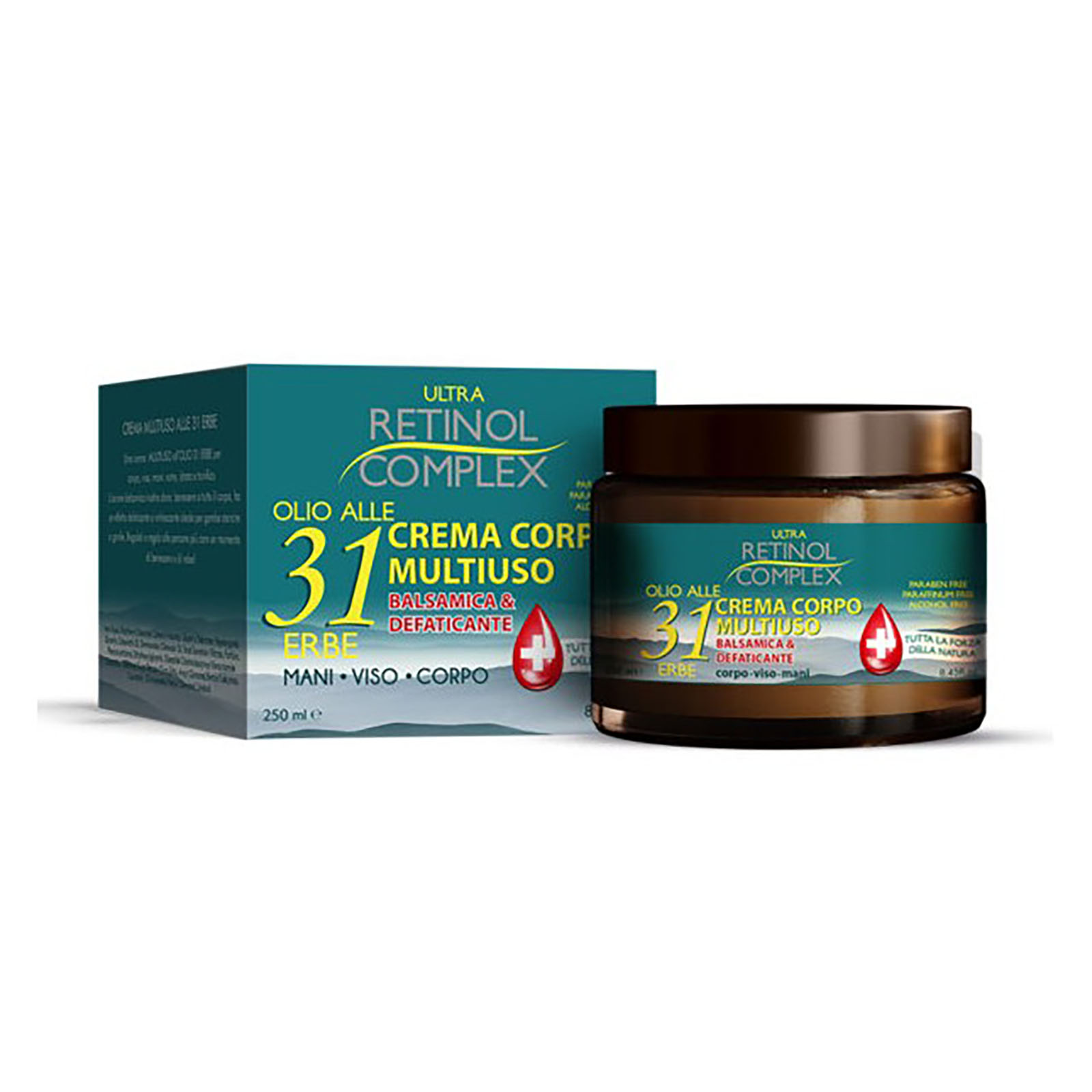 Crema Corpo Multiuso Olio Alle 31 Erbe 250 ml