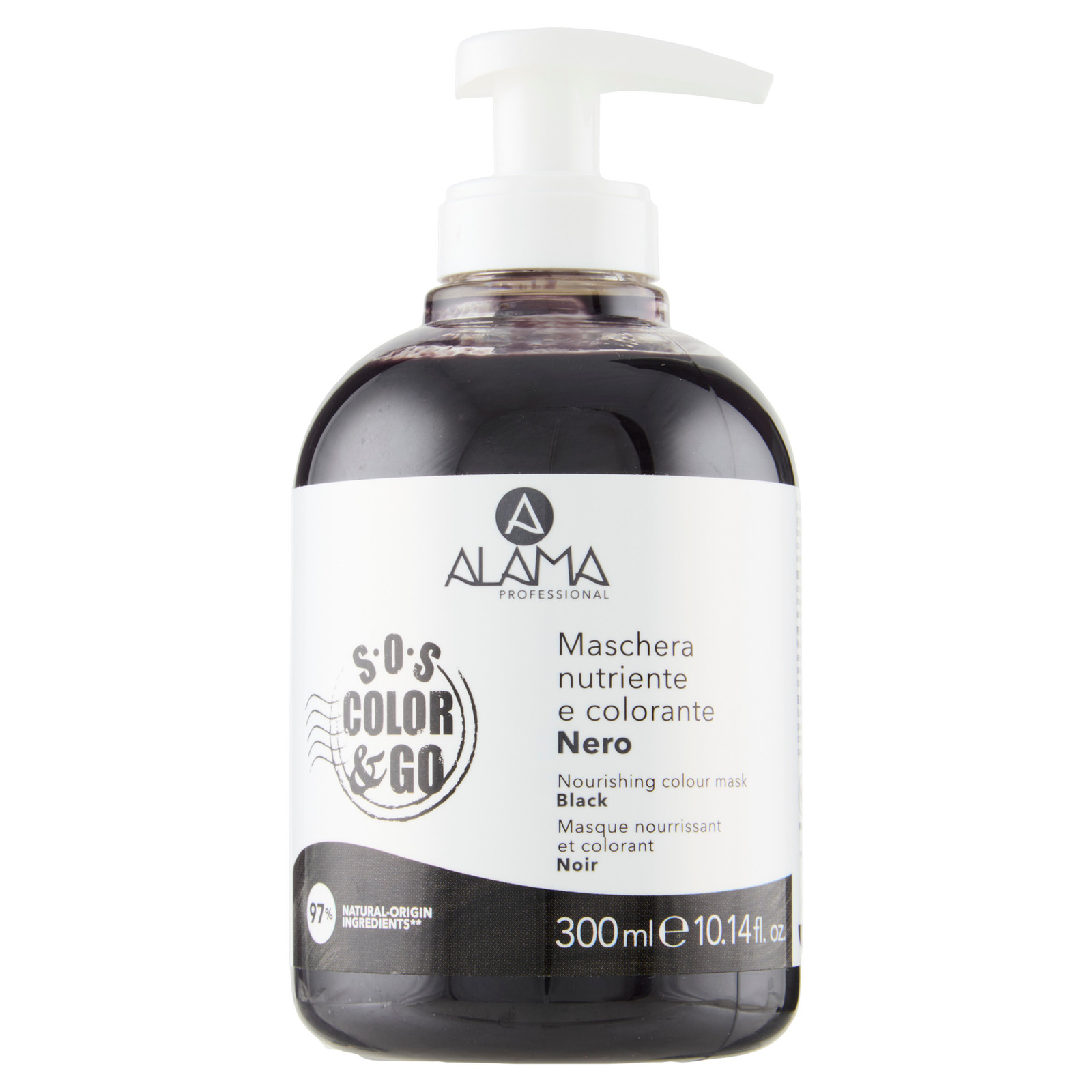 S. O. S Color & Go Maschera Colorata Condizionante Nero