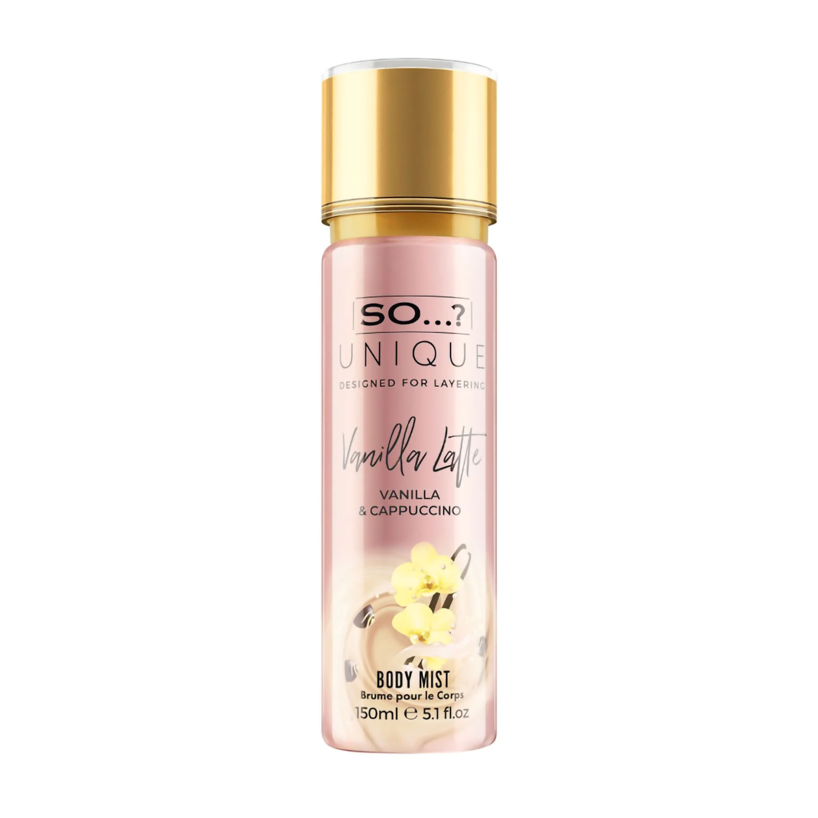 Vanilla Latte Body Mist - Acqua Profumata Vanilla E Cappuccino 150 ml