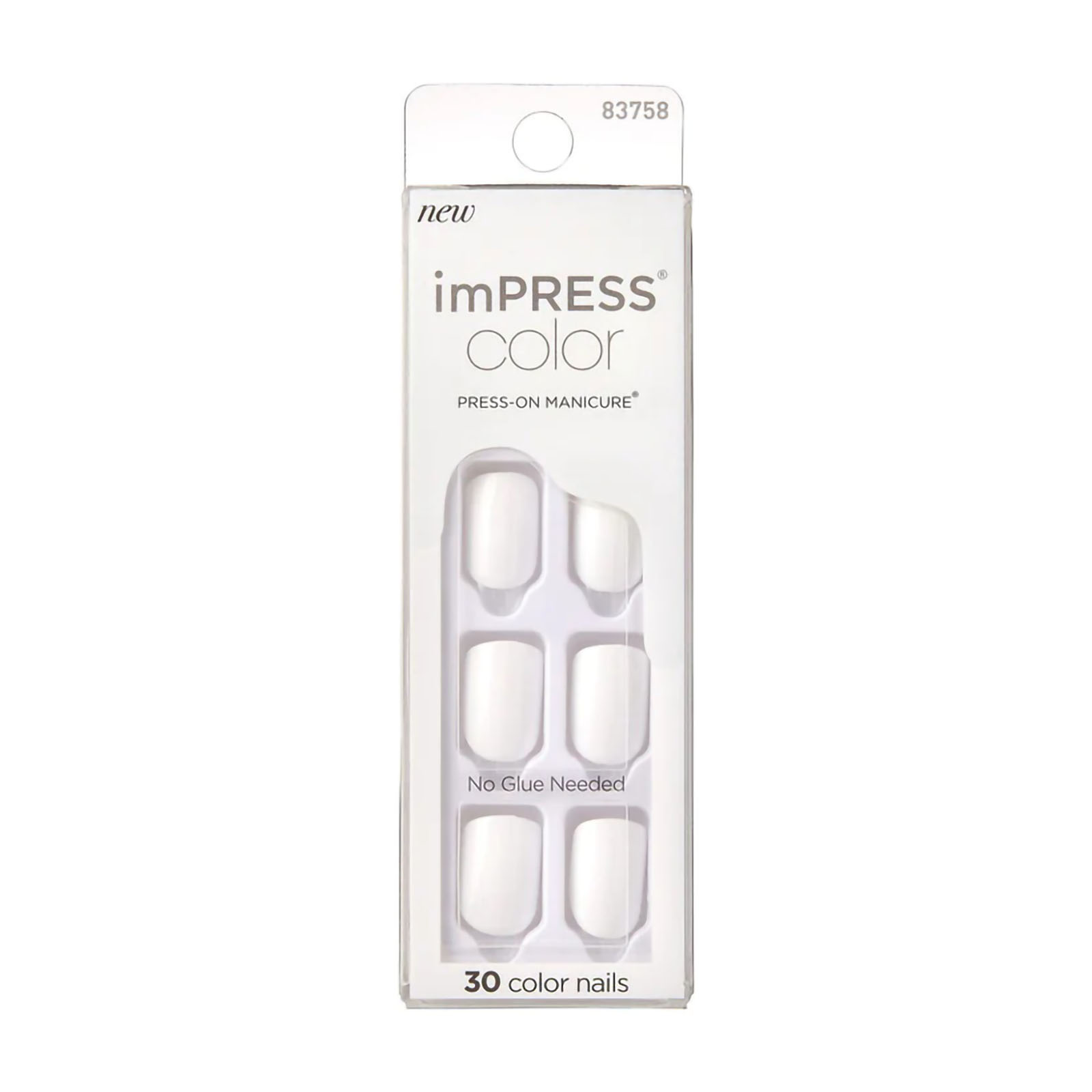Impress Color 30 Unghie Frosting Autoadesive