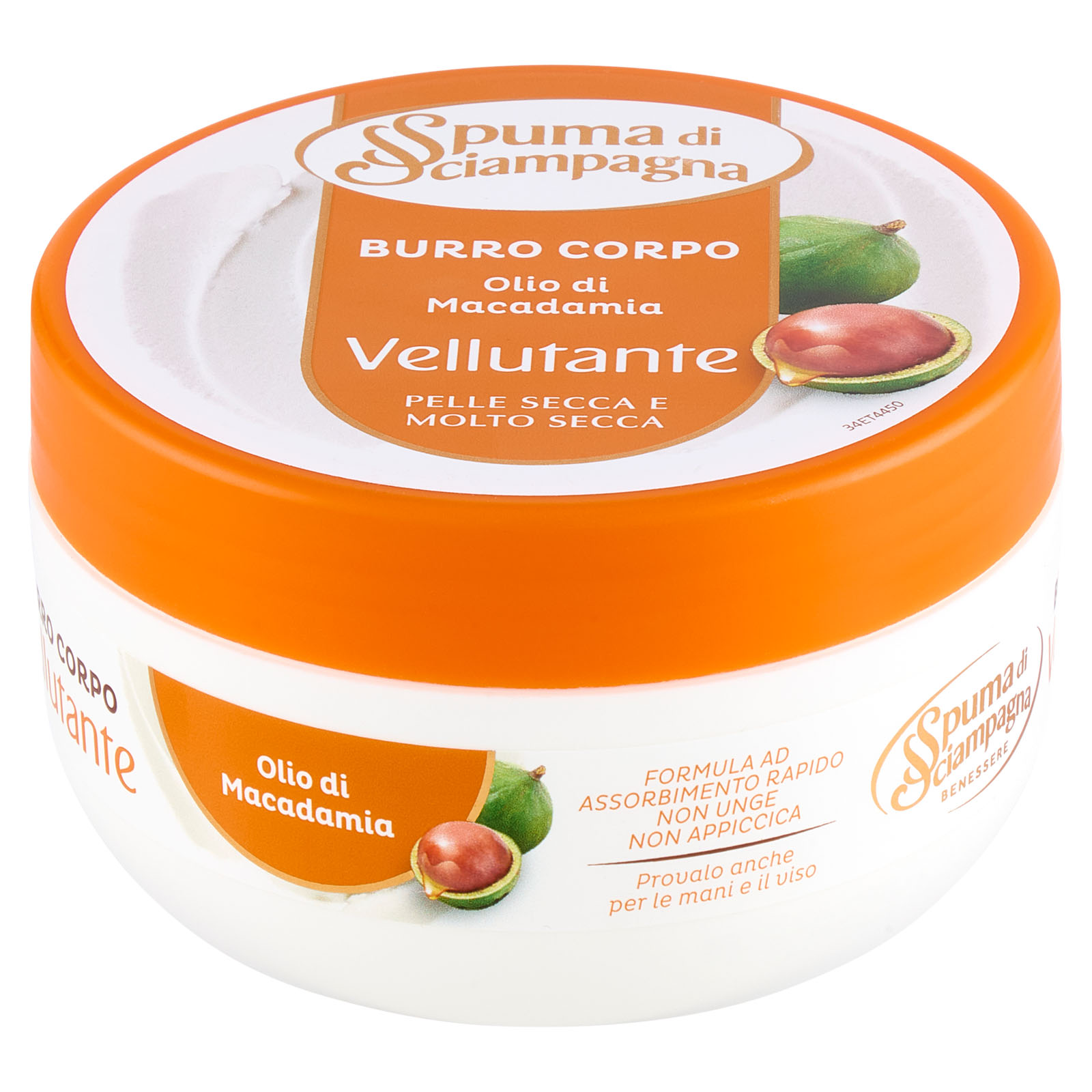 Burro Corpo Vellutante Olio Di Macadamia 200 ml