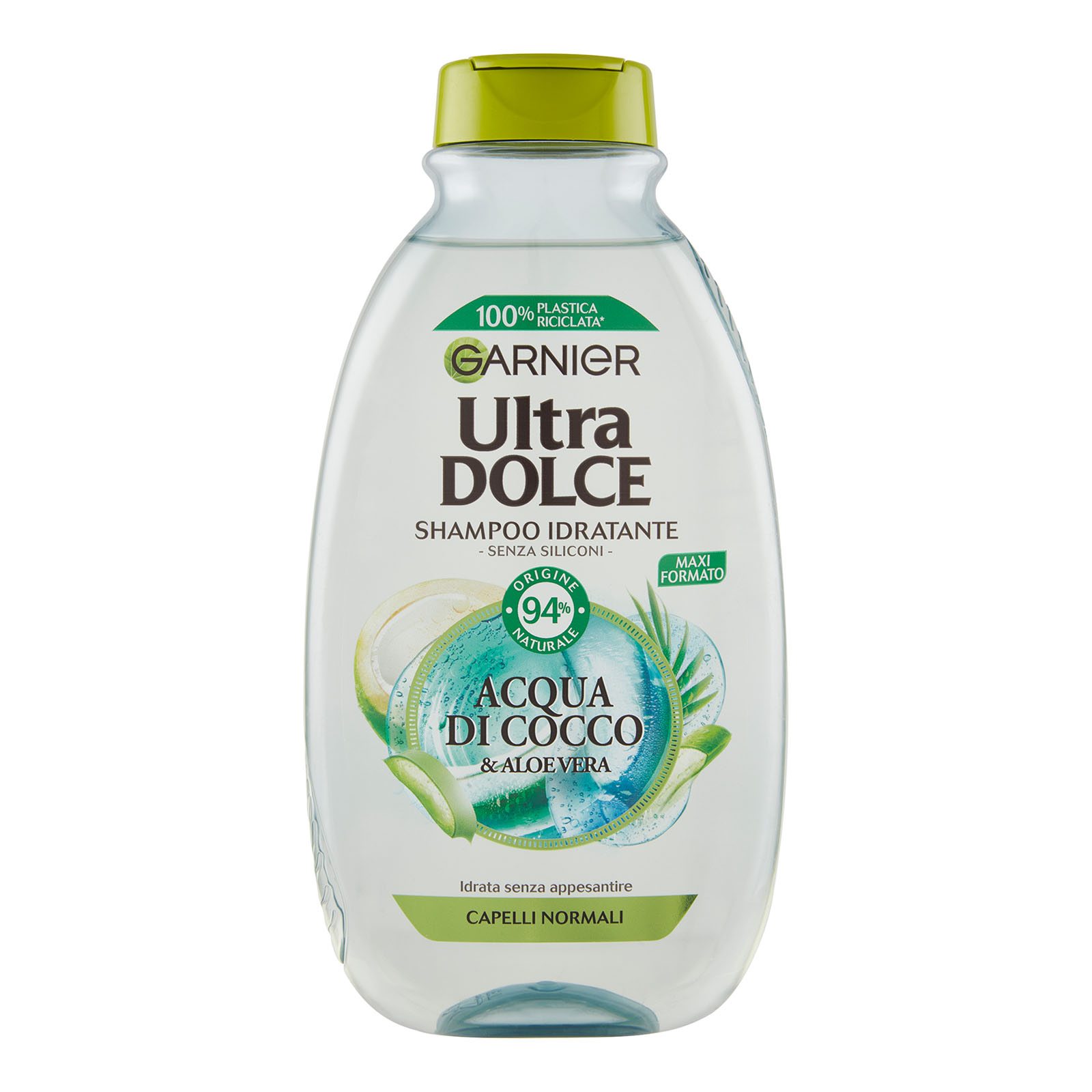 Ultra Dolce Acqua Di Cocco E Aloe Vera Shampoo Idratante 300 ml