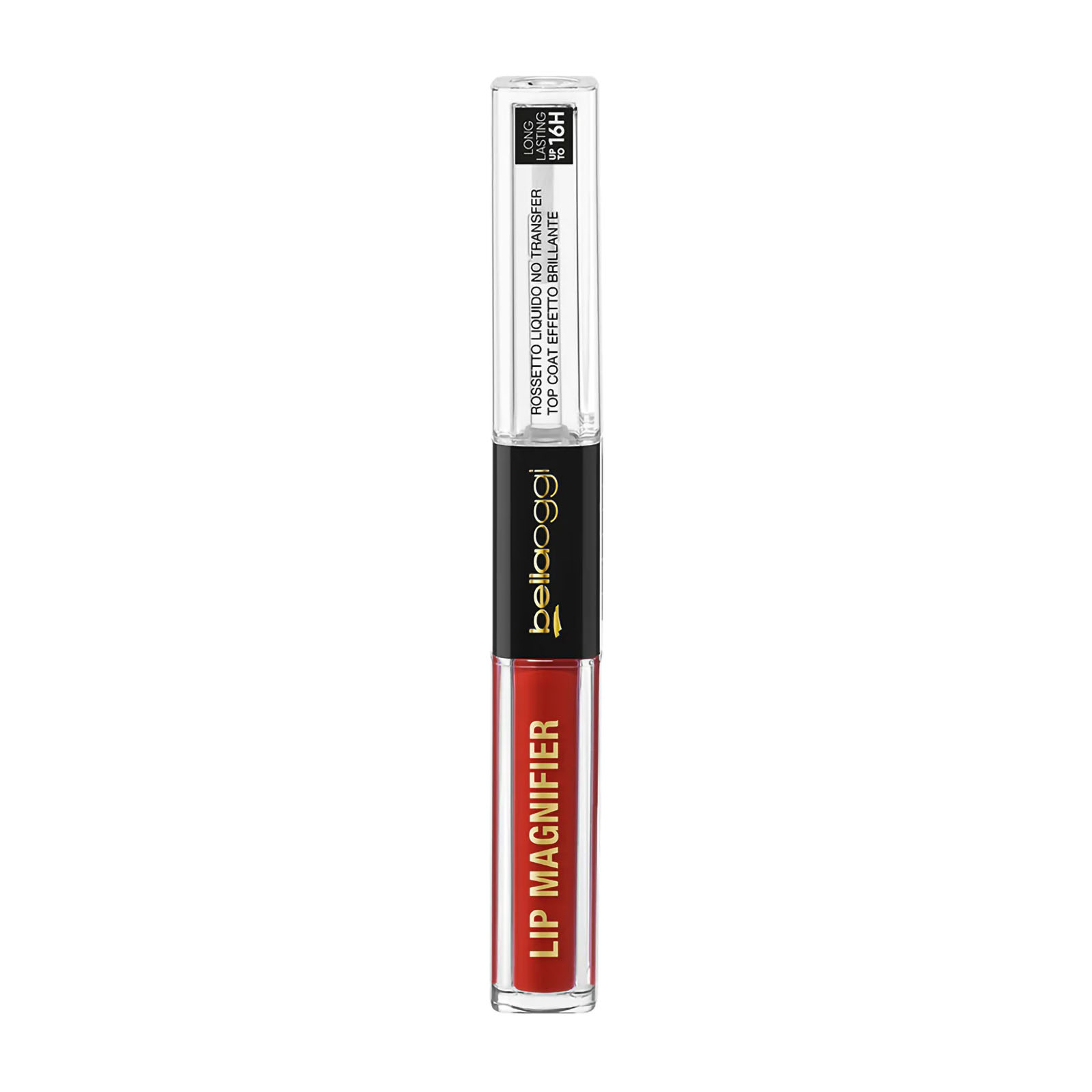 LIP MAGNIFIER - Rossetto Liquido Lunga Tenuta 2 step 205 poppy red