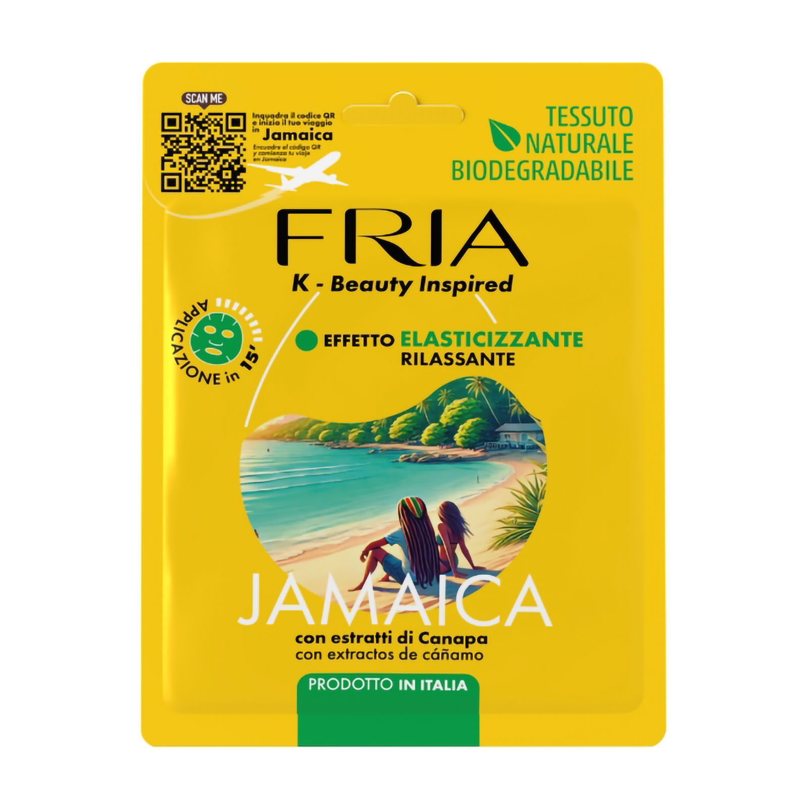 Maschera Viso Elasticizzante Jamaica