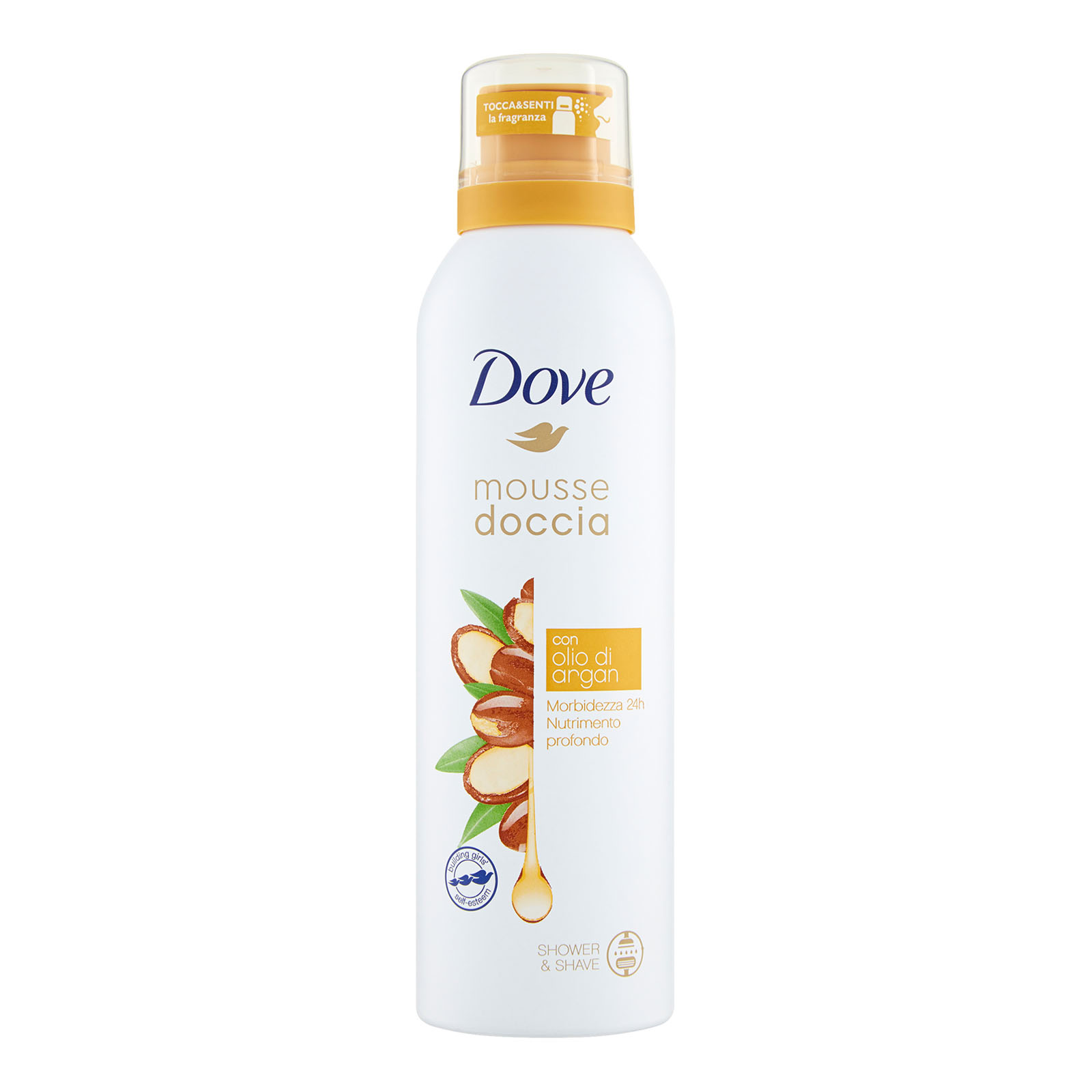 Mousse Doccia Con Olio Di Argan 200 ml