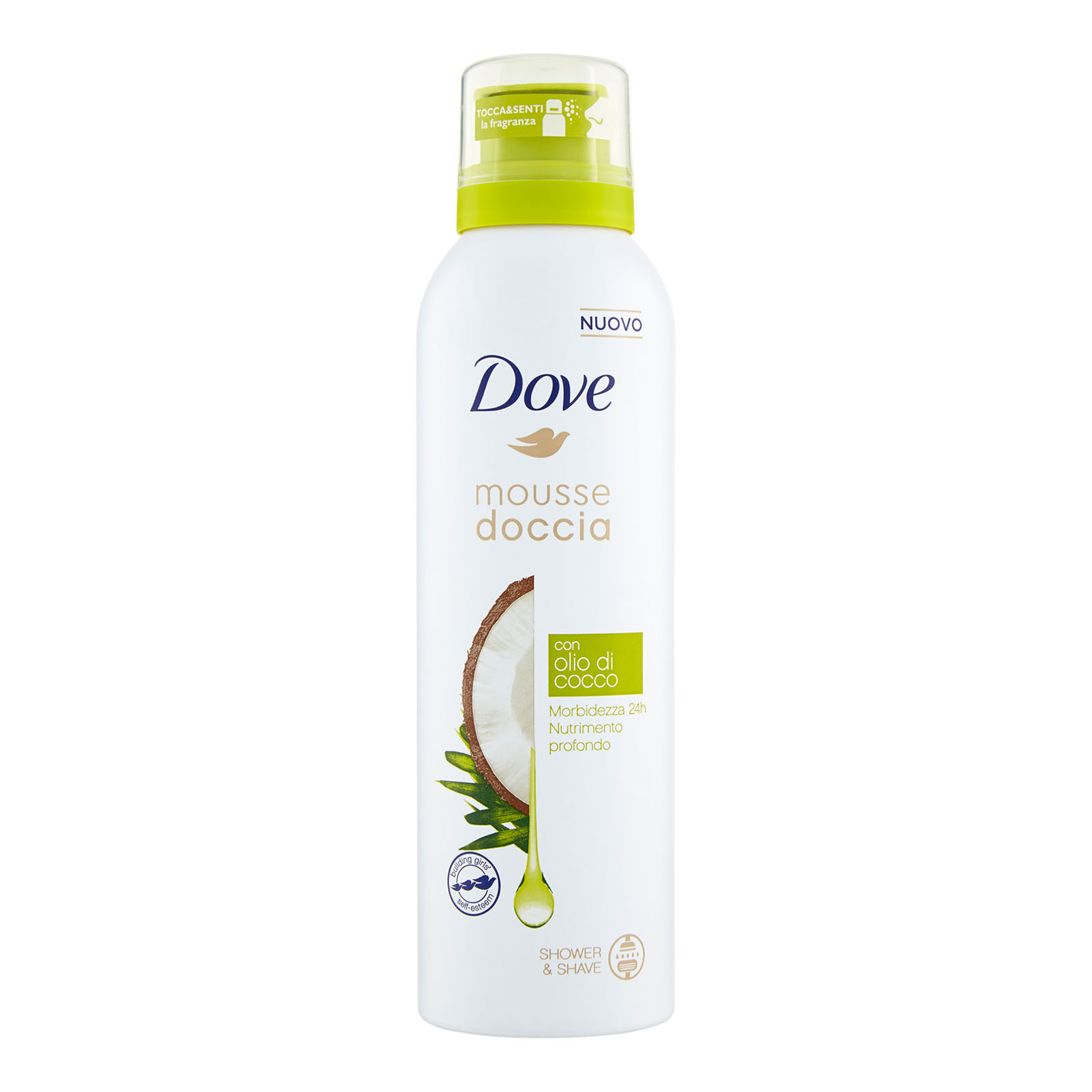 Dove Mousse Doccia Con Olio Di Cocco 200 ml