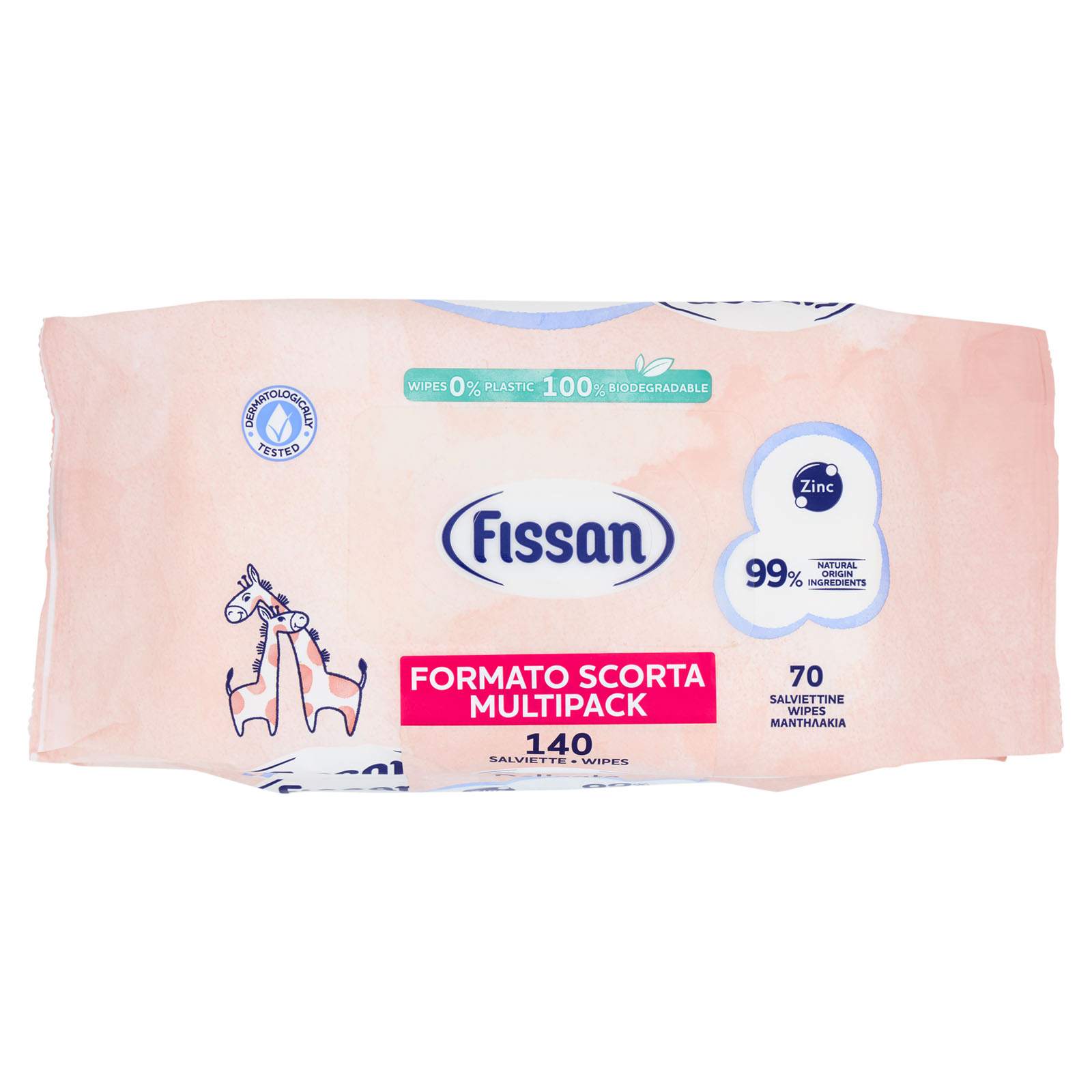 Delicate Salviettine 2 X 70 Pz