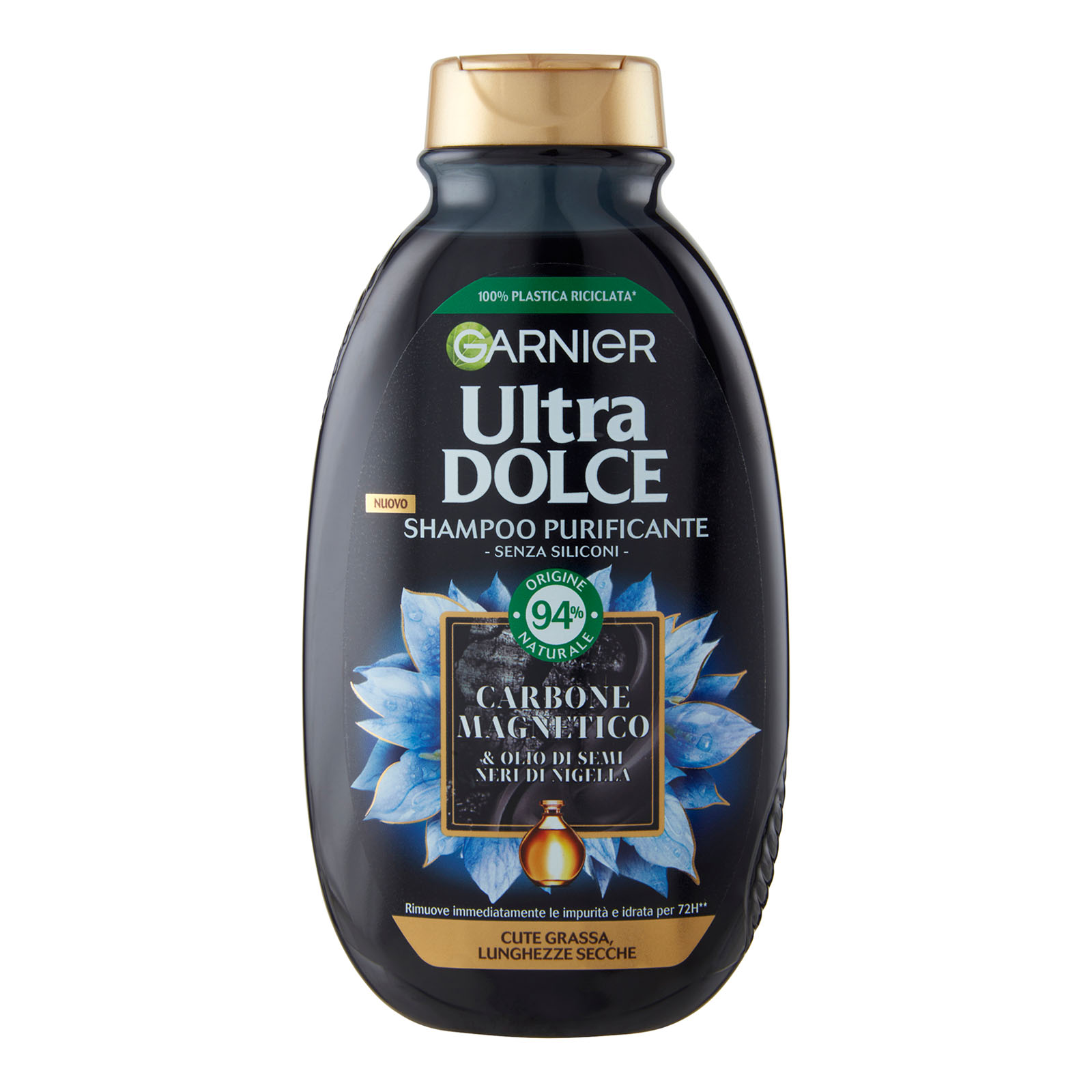 Ultra Dolce Shampoo Purificante E Idratante Carbone Magnetic 250 ml