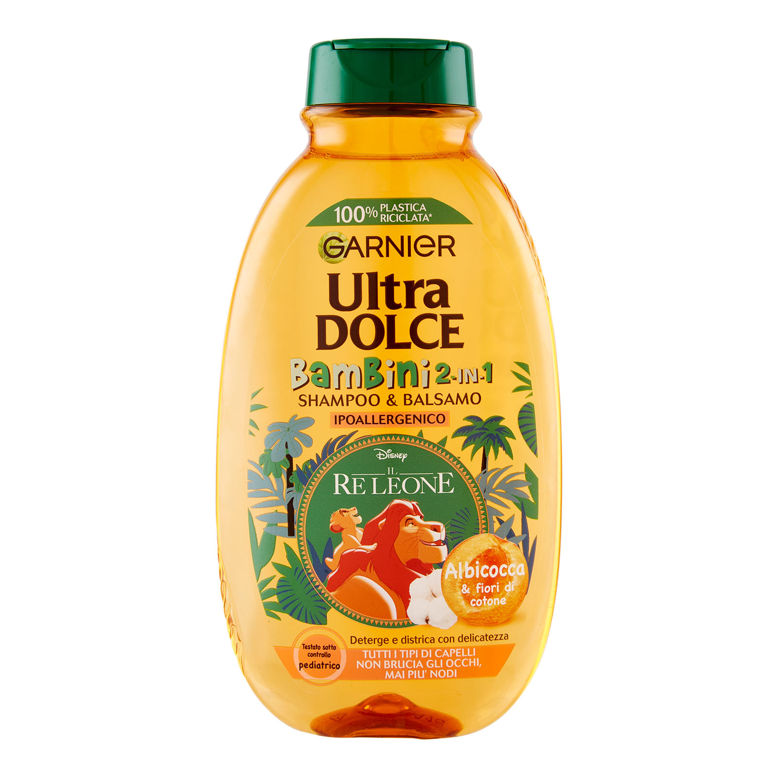 Ultra Dolce Shampoo 2in1 Per Bambini All'albicocca E Fiori Di Cotone 250 ml