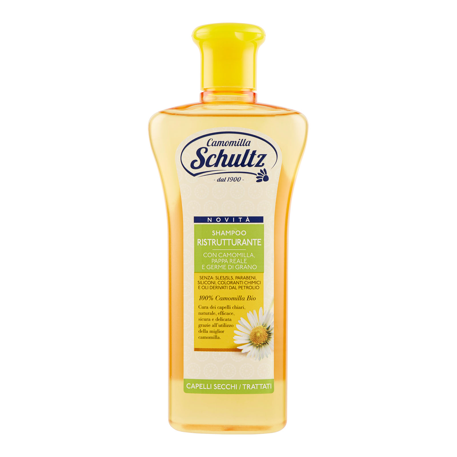 Shampoo Ristrutturante Per Capelli Alla Camomilla 250 ml