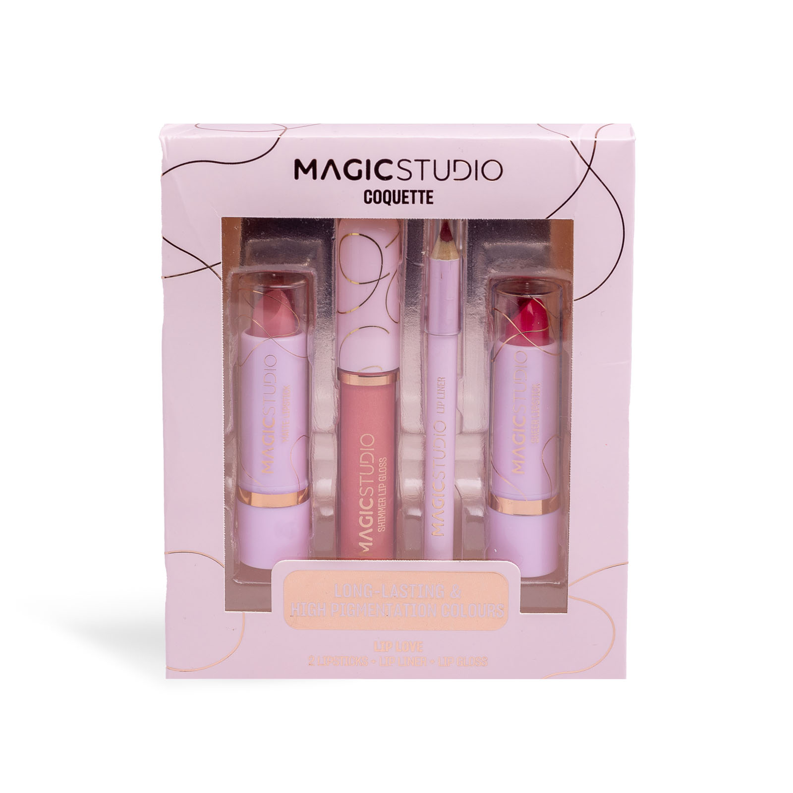 Set Trucco Labbra Lip Love Coquette
