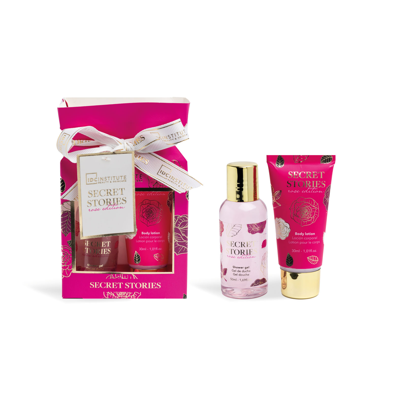 Cofanetto Bagno Rose Edition - Set Mini Corpo Profumato Rose & Peonia