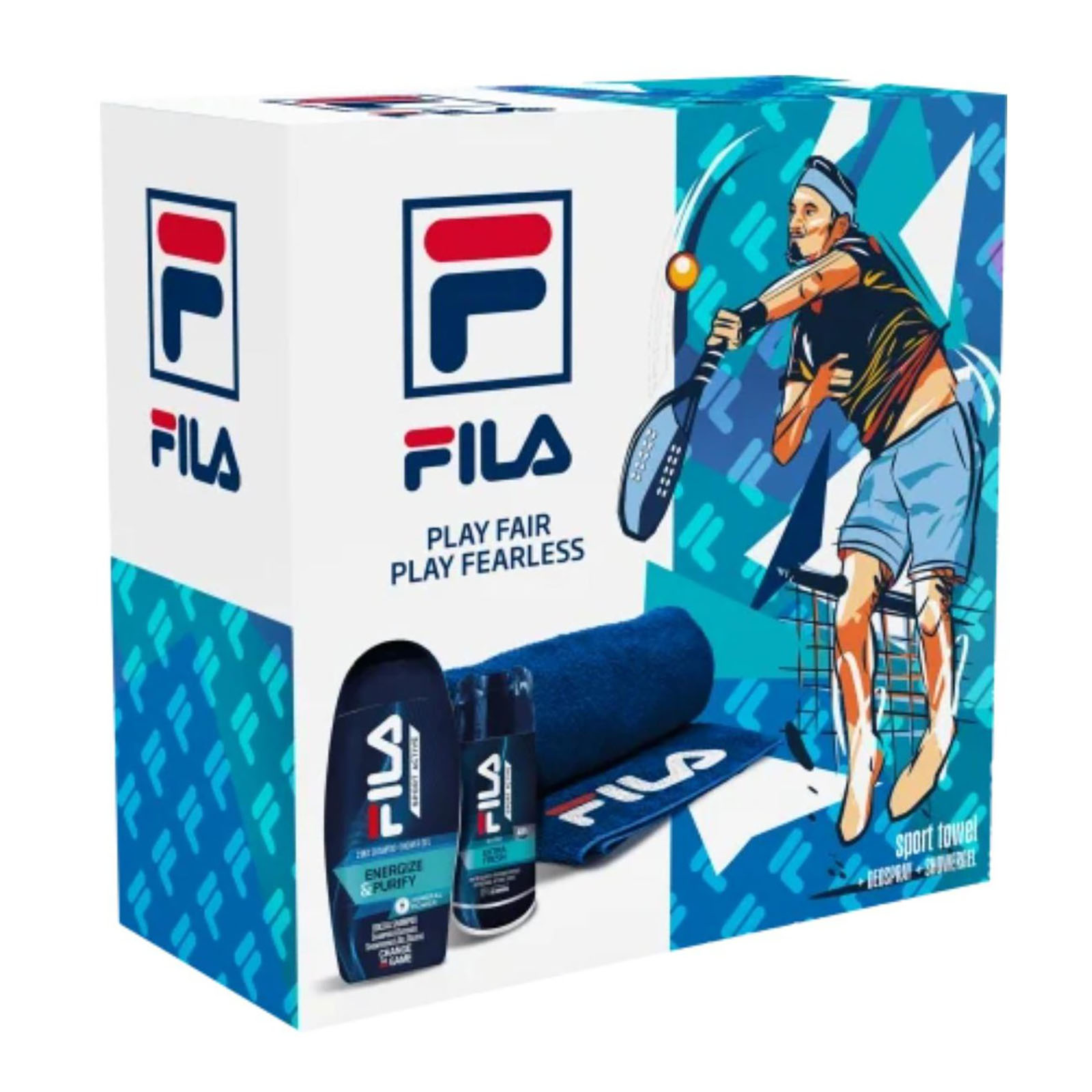 Cofanetto Man Shower Gel + Deodorante+ Tovaglietta Tergisudore