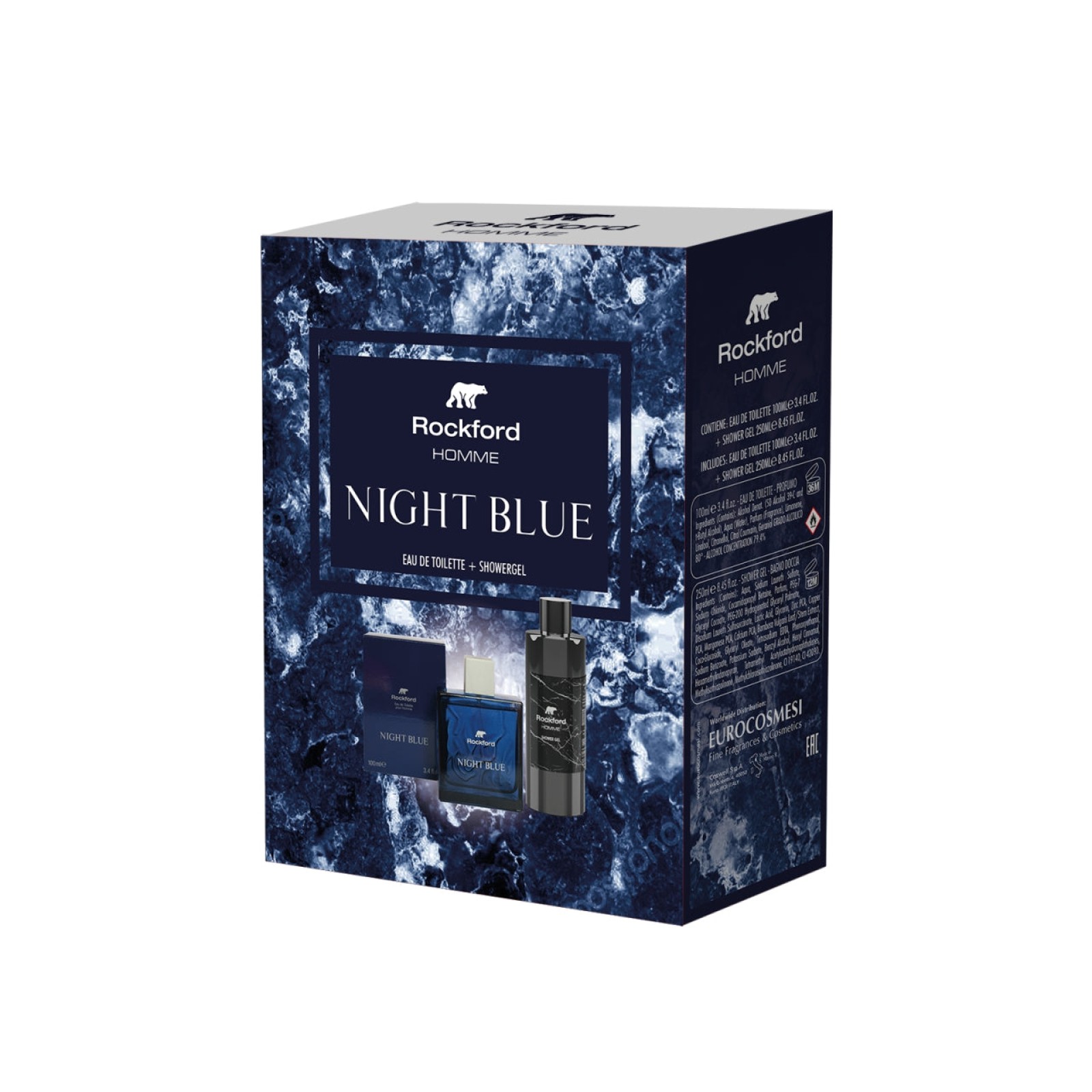 Cofanetto Nightblue Edt 100ml + Gel Doccia 250ml