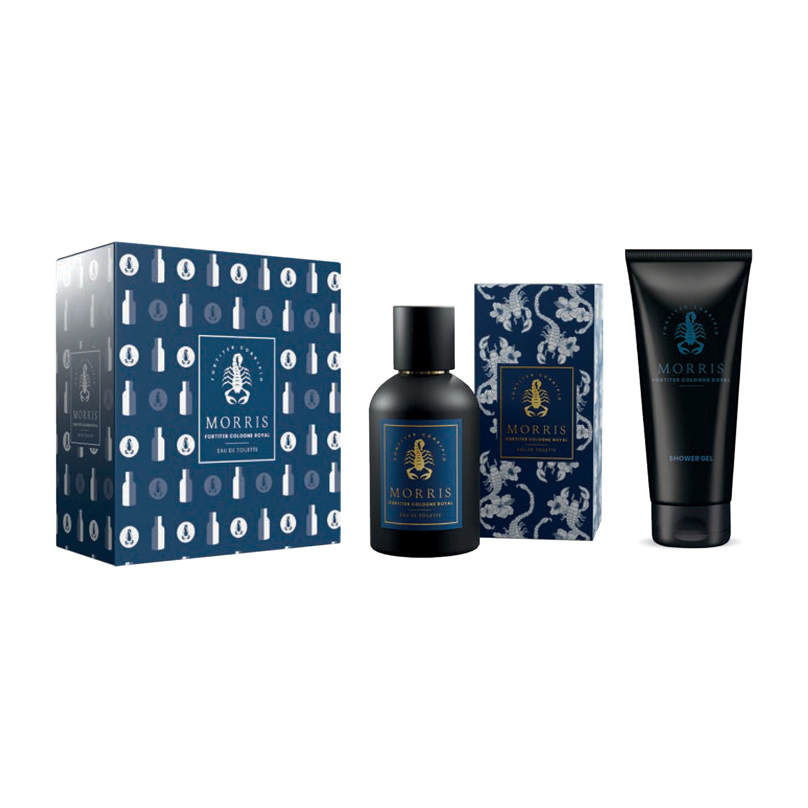 Cofanetto Fortiter Cologne Royal Eau De Toilette 100 Ml + Shower Gel