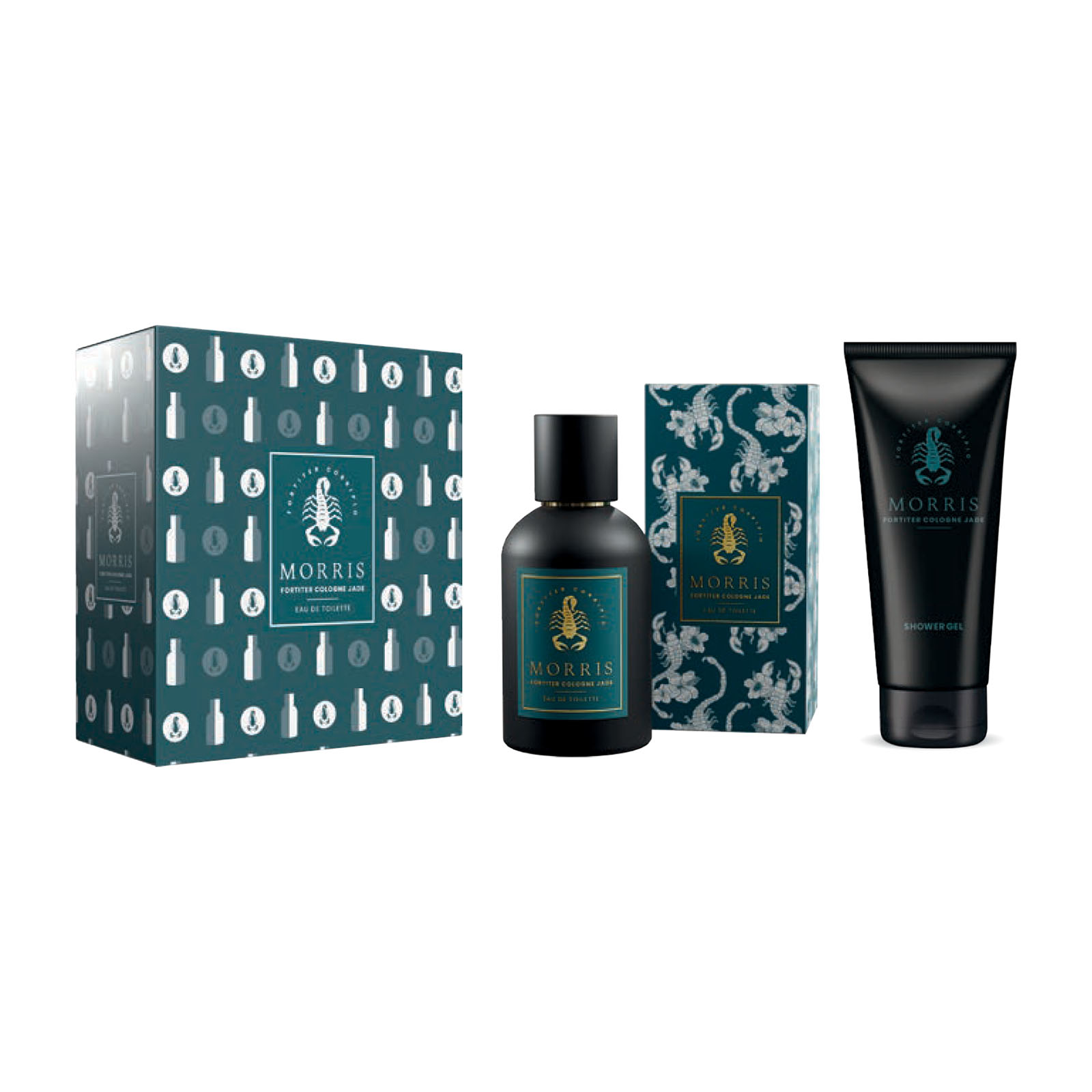 Cofanetto Fortiter Cologne Jade Eau De Toilette 100 Ml + Shower Gel