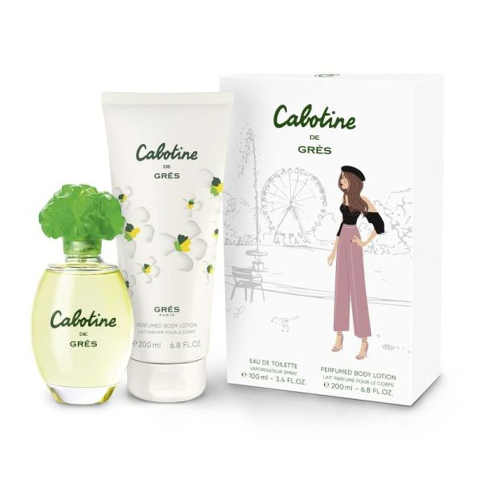 Cofanetto De Grès Eau De Toilette 100 Ml + Lozione Corpo 200 Ml