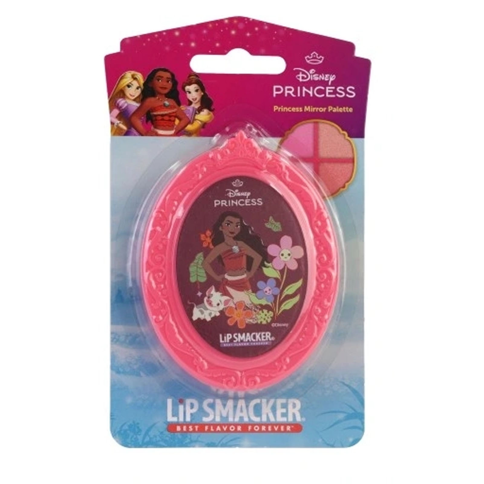 Princess Moana, Mini Palette Con 4 Eyeshadows E Specchietto