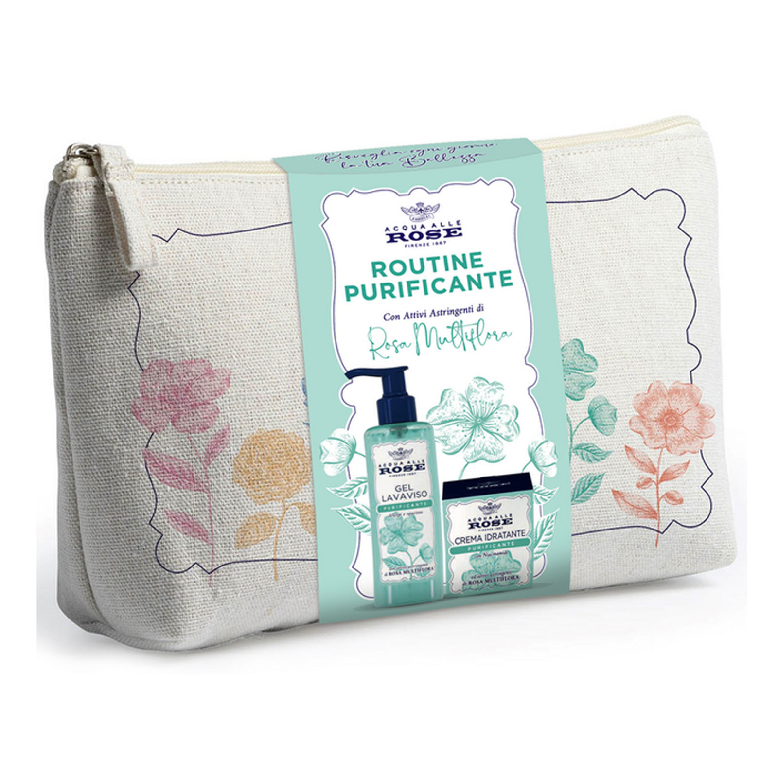 Cofanetto Routine Purificante Gel Lavaviso 200 Ml + Crema Viso Idratante 50 Ml