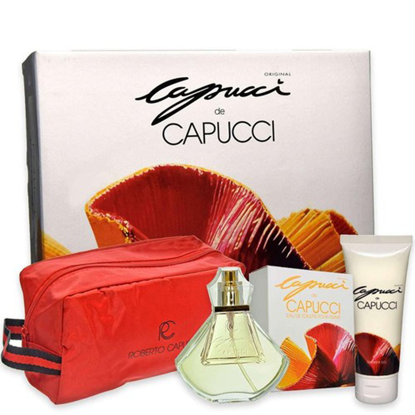Cofanetto Capucci Woman - Eau De Parfum 100 Ml + Shower Gel 400 Ml + Beauty Bag