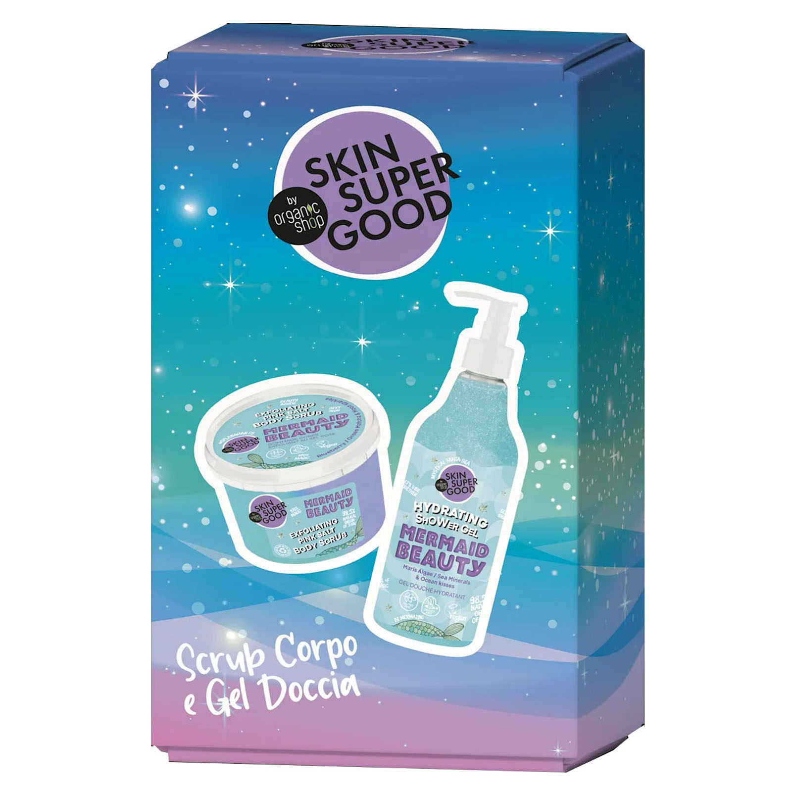 Cofanetto Mermaid Beauty Scrub E Gel Doccia
