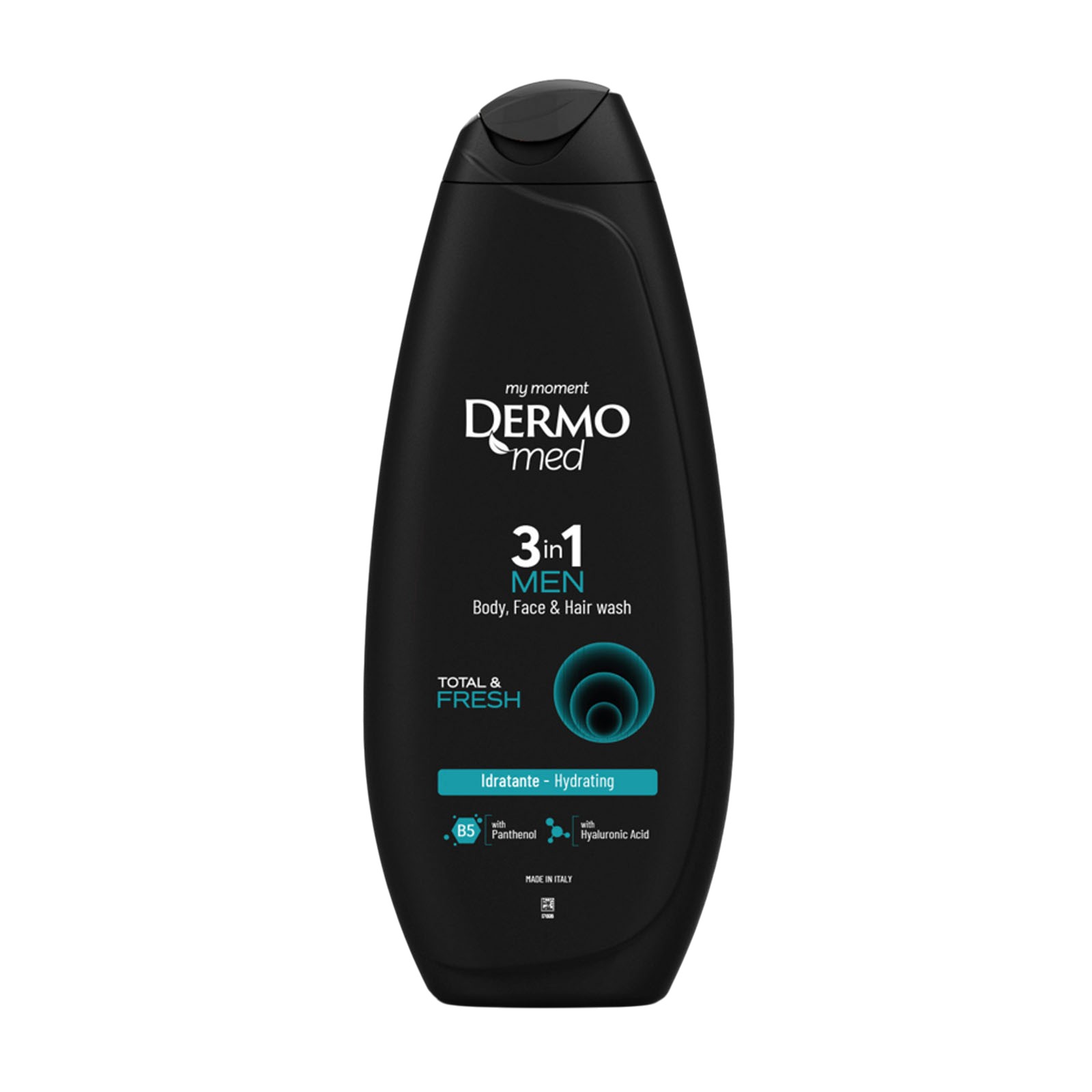 Bagnodoccia Men 3in1 Body, Face, Hair Total & Fresh 250 ml