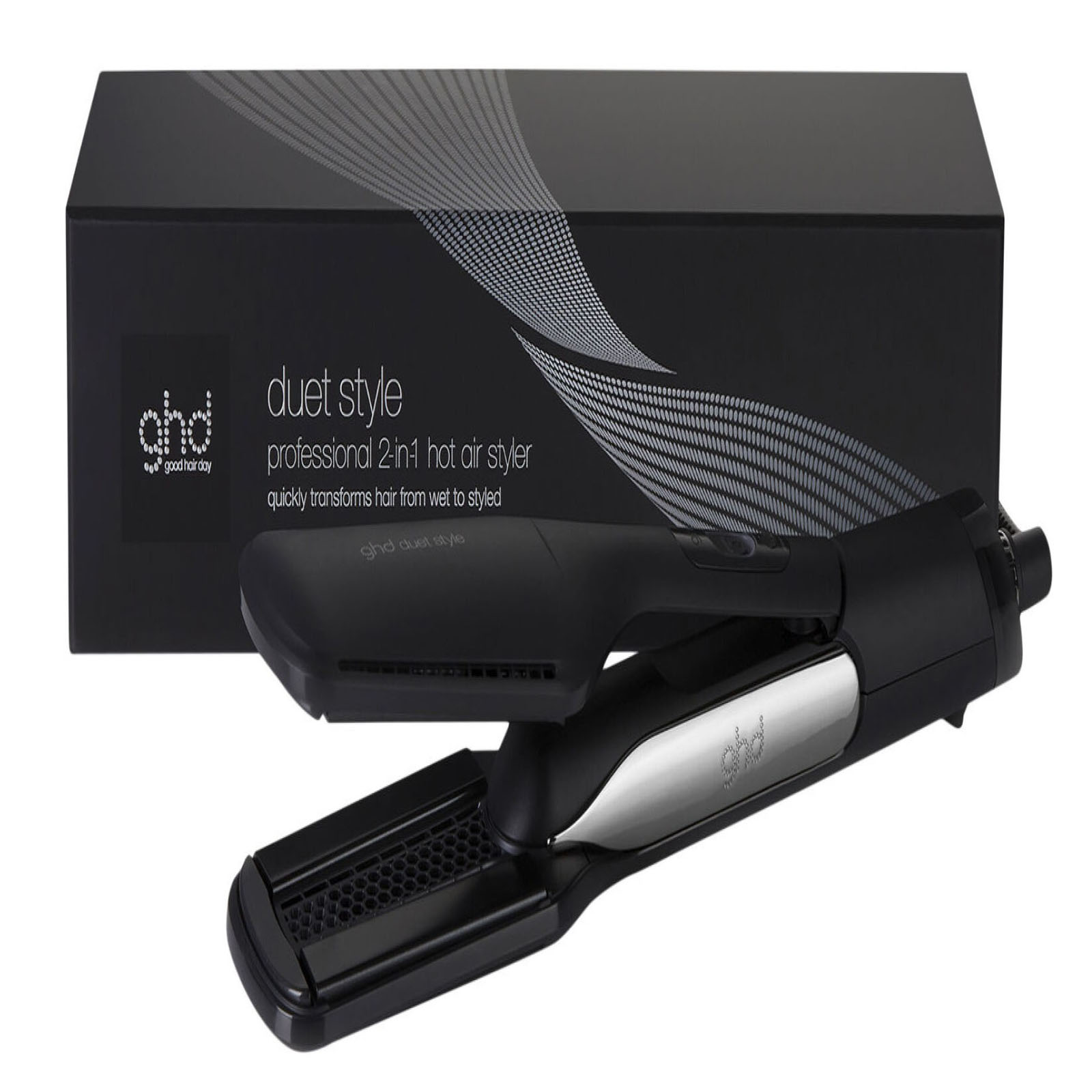 Duet Style - Piastra Per Capelli Nera