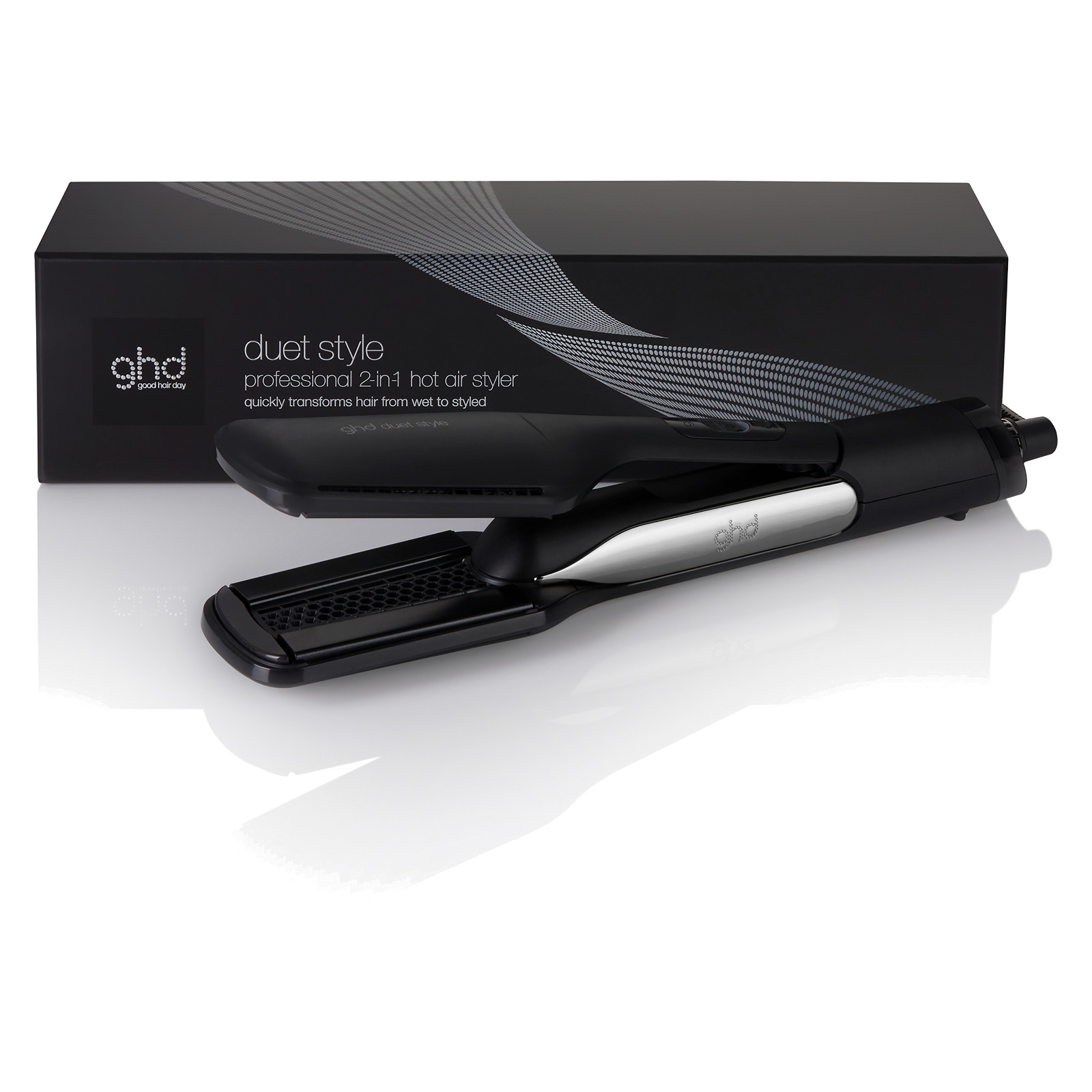 Ghd - Ghd Duet Style - Styler Ad Aria Calda 2 In 1 - duet Style Noir Lisseur Séchant 2-en-1 - Donna - Immagine 3