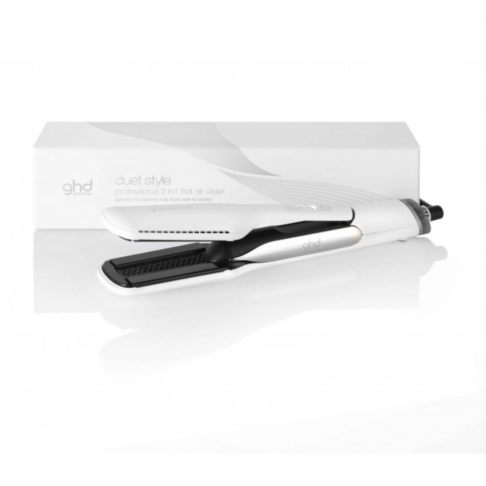 Duet Style - Piastra Per Capelli Bianca