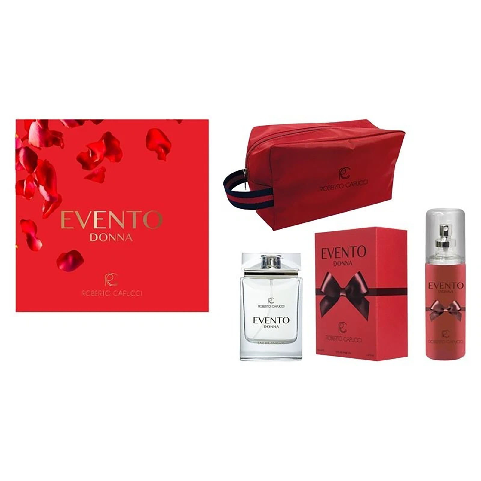 Cofanetto Evento Eau De Parfum + Shower Gel 400 Ml + Pochette