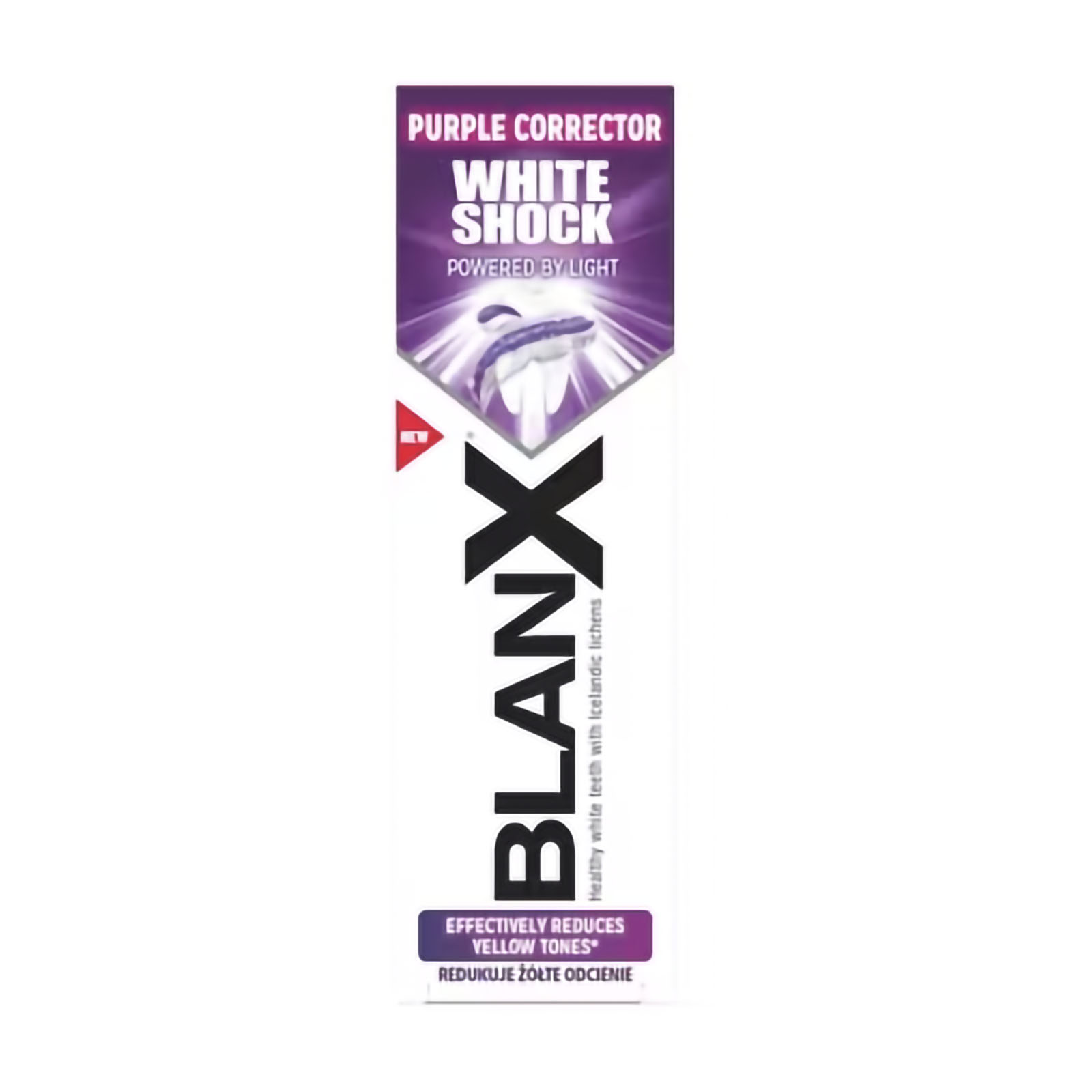 White Shock Dentifricio Sbiancante Con Correttore Viola 75 ml