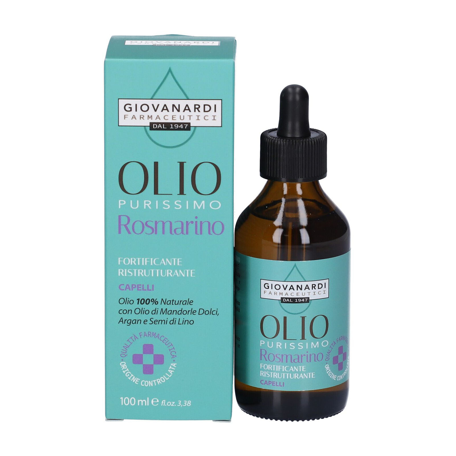 Olio Purissimo Rosmarino - Olio Capelli 100 ml