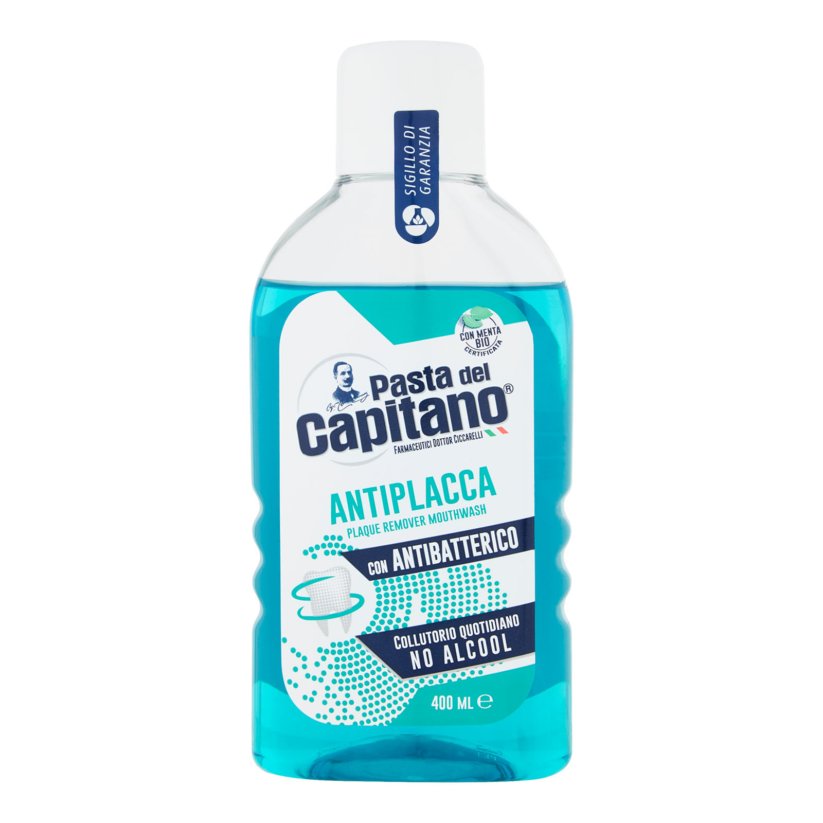 Collutorio Antiplacca Senza Alcool 400 ml