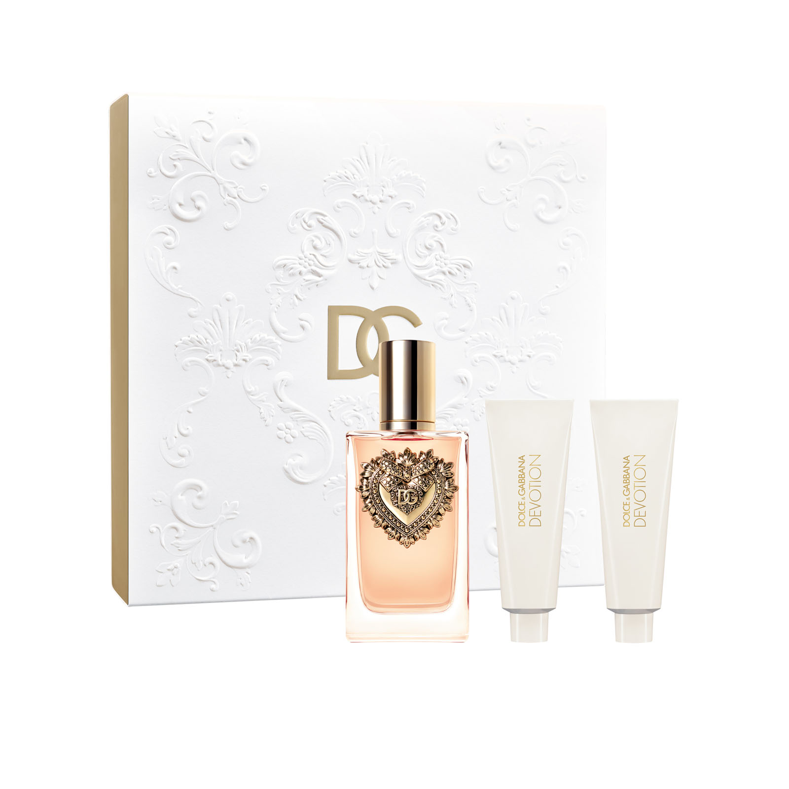 Dolce&gabbana Cofanetto Devotion Devotion Eau De Parfum 100 Ml -shower Gel 50 Ml - Body Lotion 50 Ml