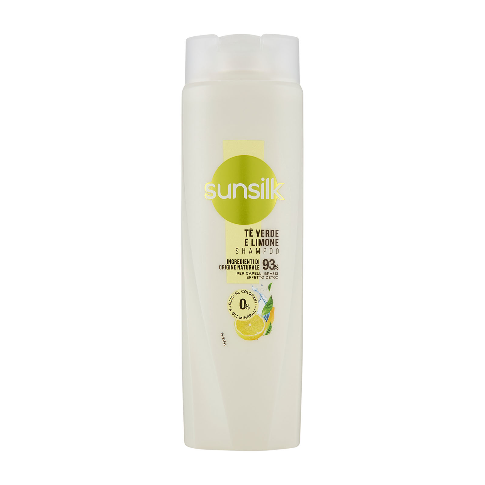 Shampoo Thè Verde E Limone Per Capelli Grassi Effetto Detox