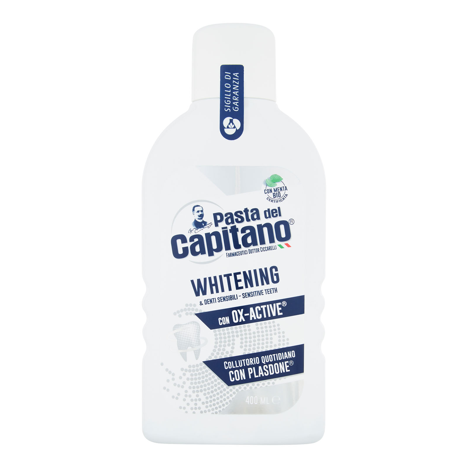 Collutorio Sbiancante Ox-active Whitening E Denti Sensibili Contro Le Macchie 400 ml