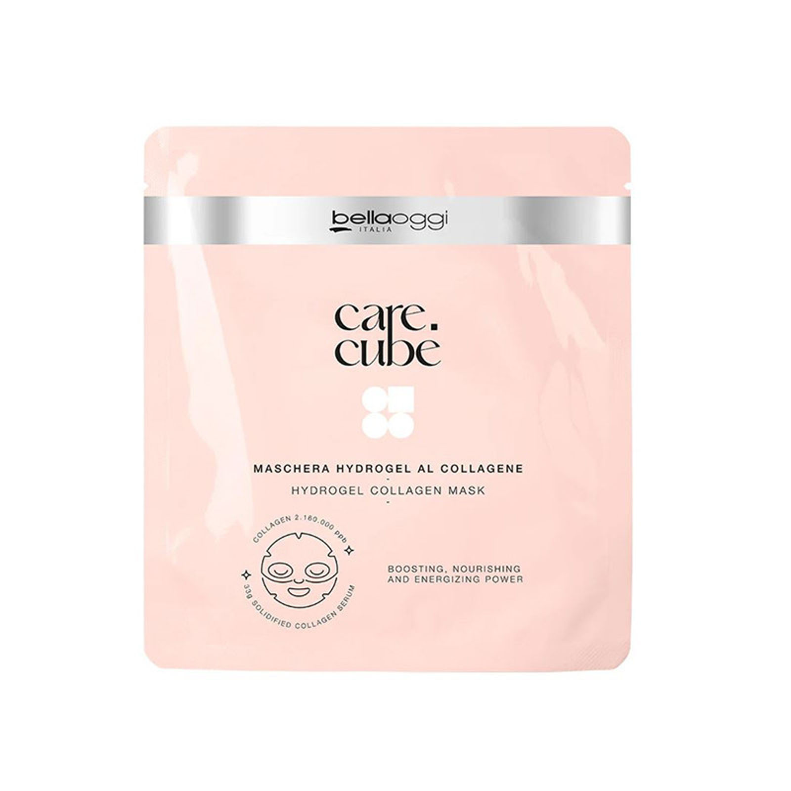 BELLAOGGI Care.Cube -1 Maschera Viso Hydrogel al Collagene - Immagine 3