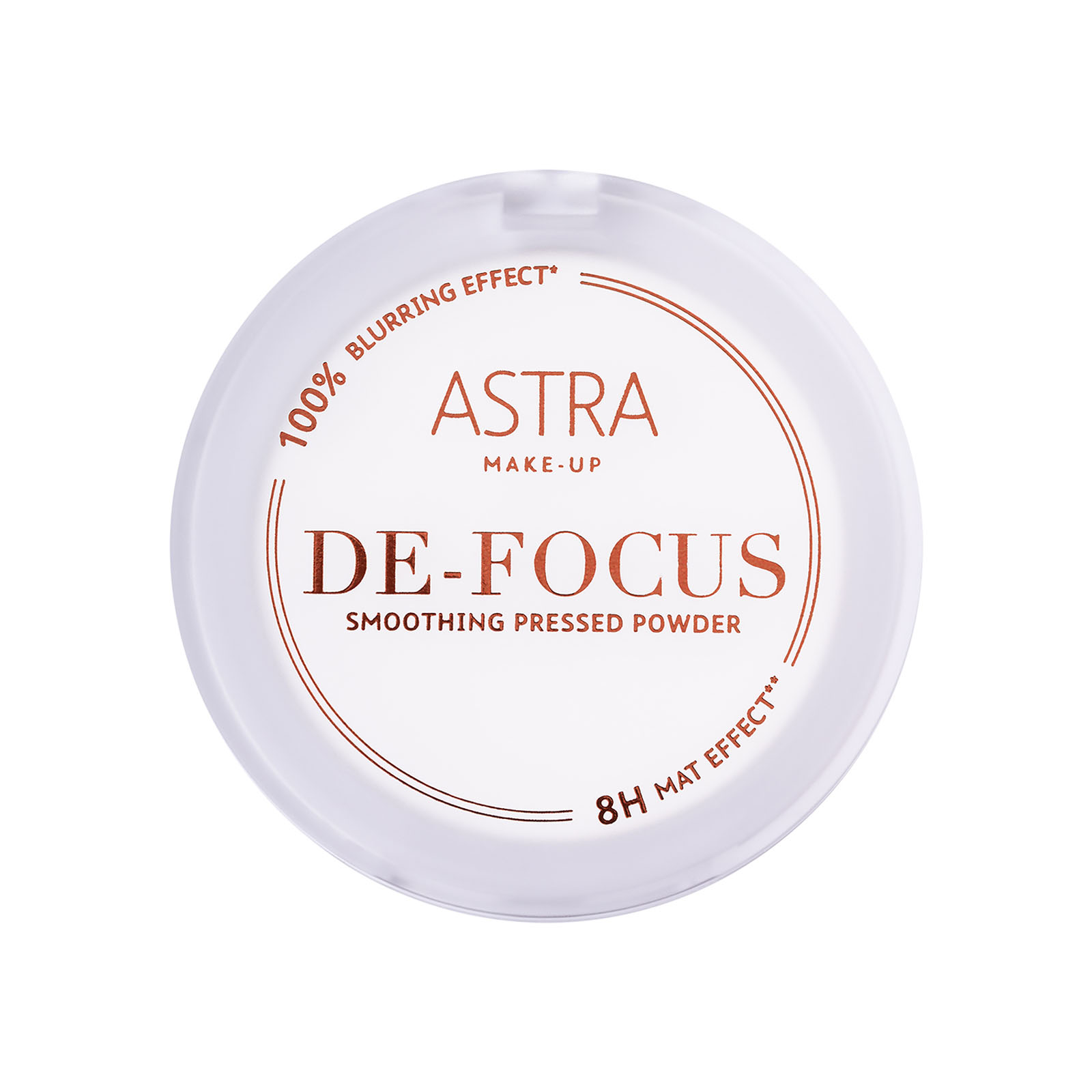 Astra Make-Up De-focus Smoothing Pressed Powder Translucent blursmoothing