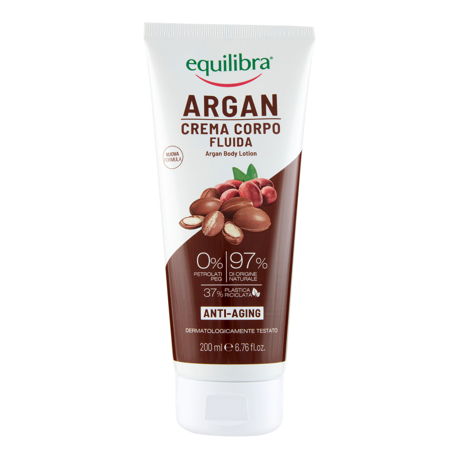 Equilibra Argan Crema Corpo Fluida Anti-aging 200 ml