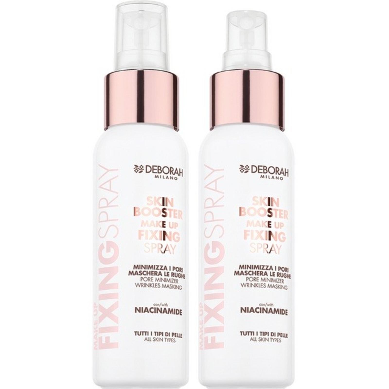 Deborah Skin Booster - Make-Up Fixing Spray 75 Ml - Immagine 3