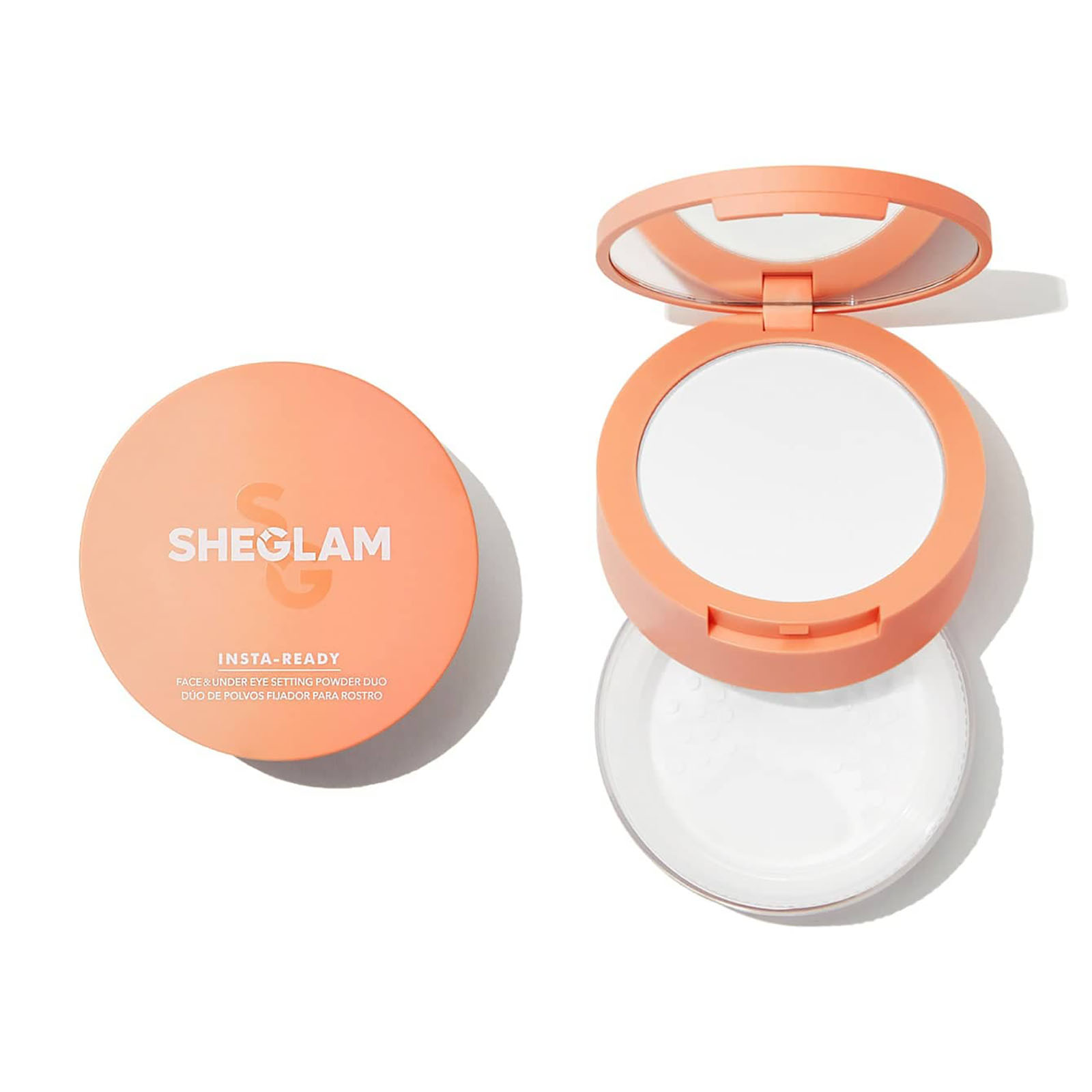 Sheglam Insta-ready Cipria Fissante Viso E Occhi Duo Translucent