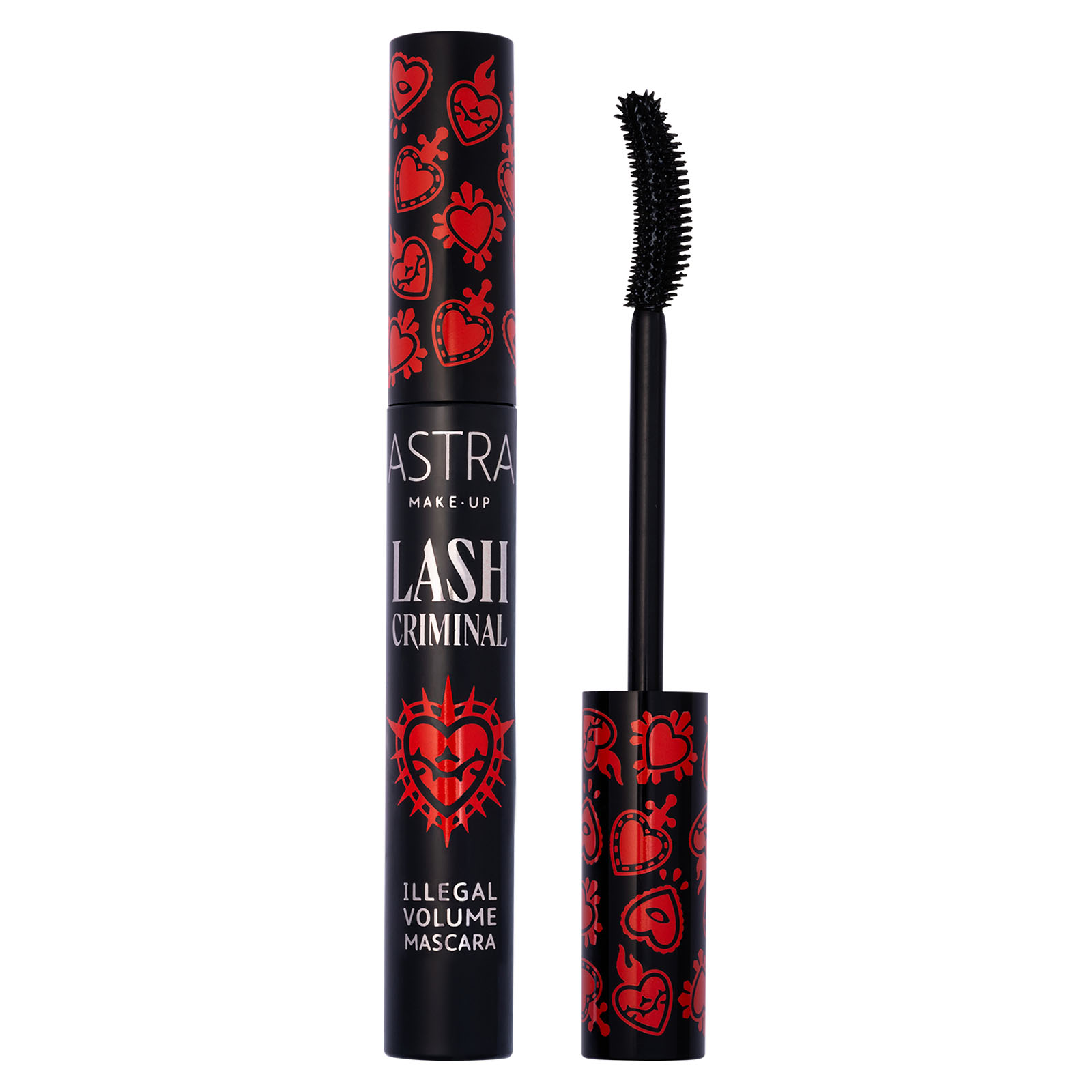 Astra Make-Up Lash Criminal Illegal Volume Mascara Black