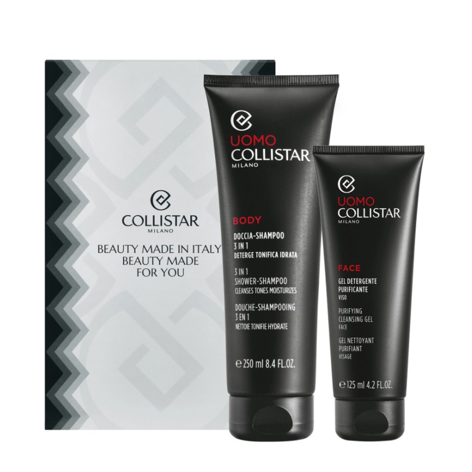 Kit Essentials - Doccia Shampoo + Gel Viso