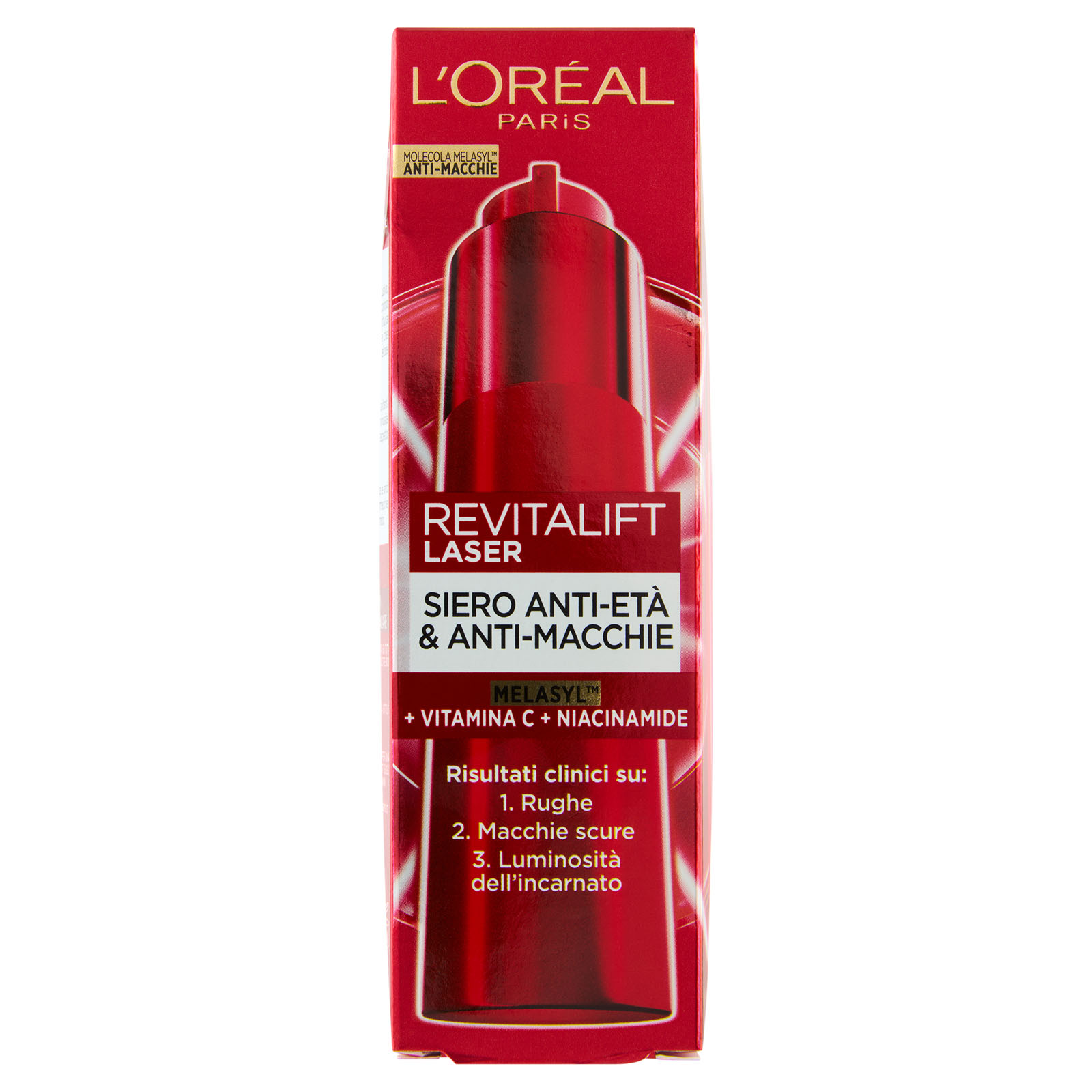 L'oréal paris Revitalift Laser Siero Anti-età & Anti-macchie Melasyl 50 ml