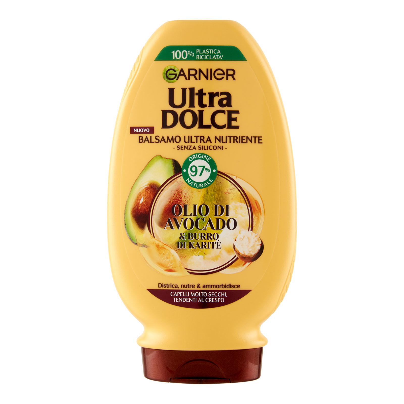 Ultra Dolce Balsamo All'olio Di Avocado E Burro Di Karité Per Capelli Ricci 200 ml