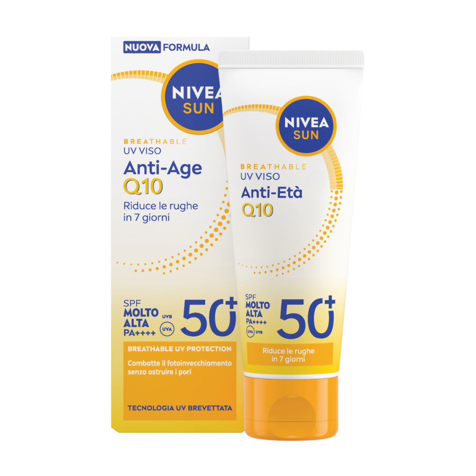 Nivea Q10 Crema Viso Anti-età Spf50+ 40 ml