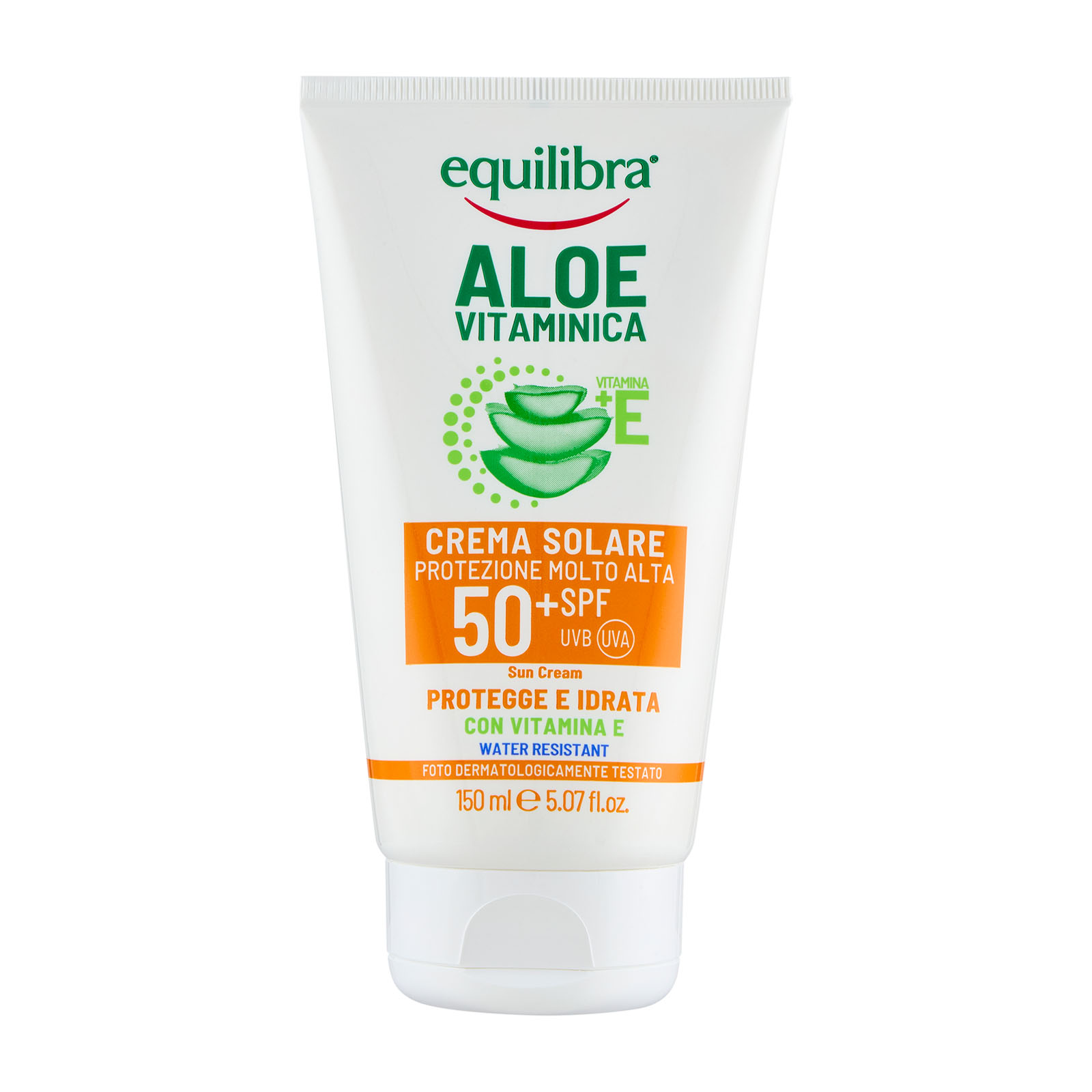 Aloe Vitaminica Crema Solare Protezione Molto Alta 50⁺ Spf 150 ml
