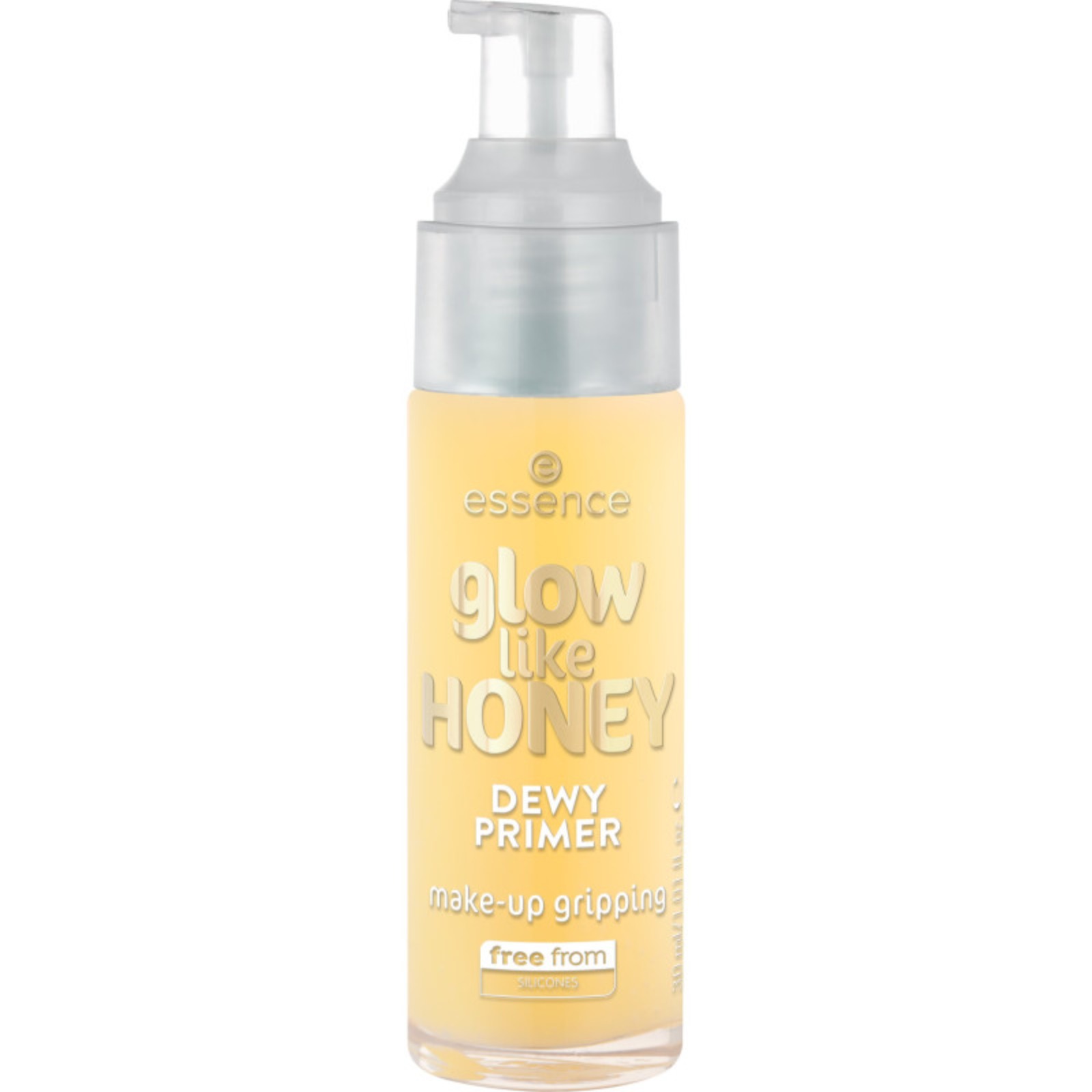 Essence Donna Giallo Oro Glow Like Honey Dewy Primer Viso, Taglia: Fasul - Immagine 3